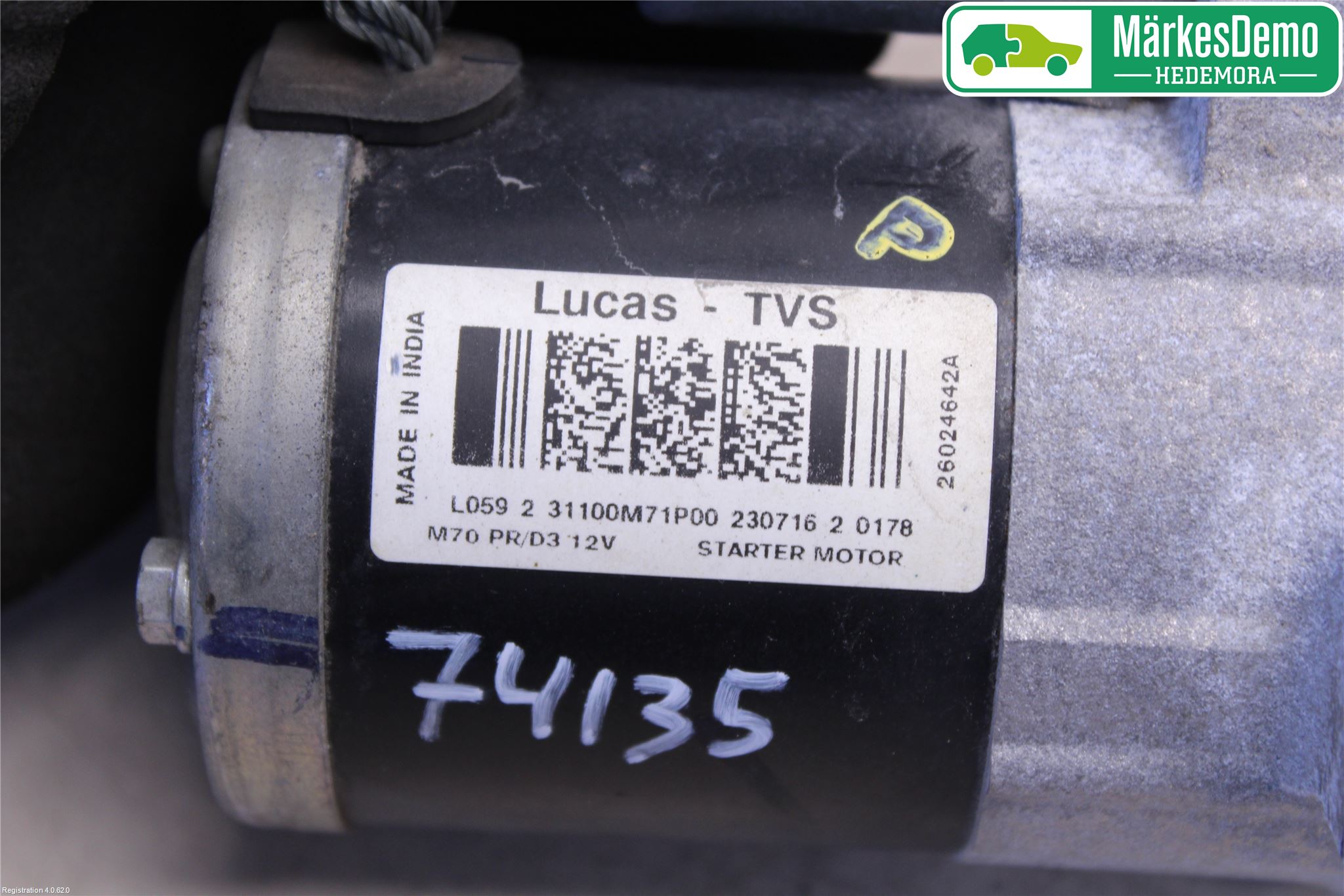 Suzuki BALENO 95-19 Startmotor