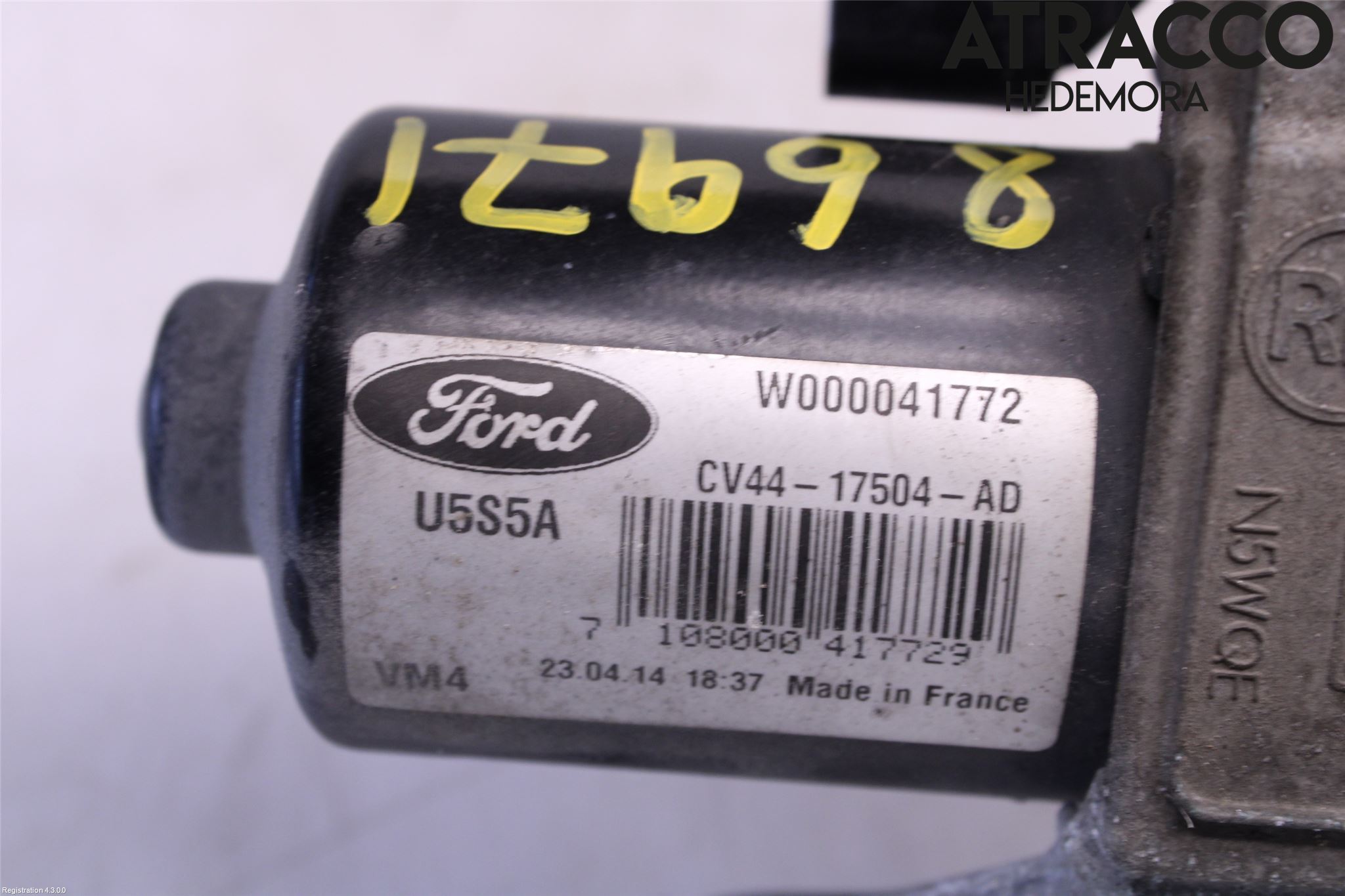 Ford KUGA 13-16 Torkarmotor Vindruta