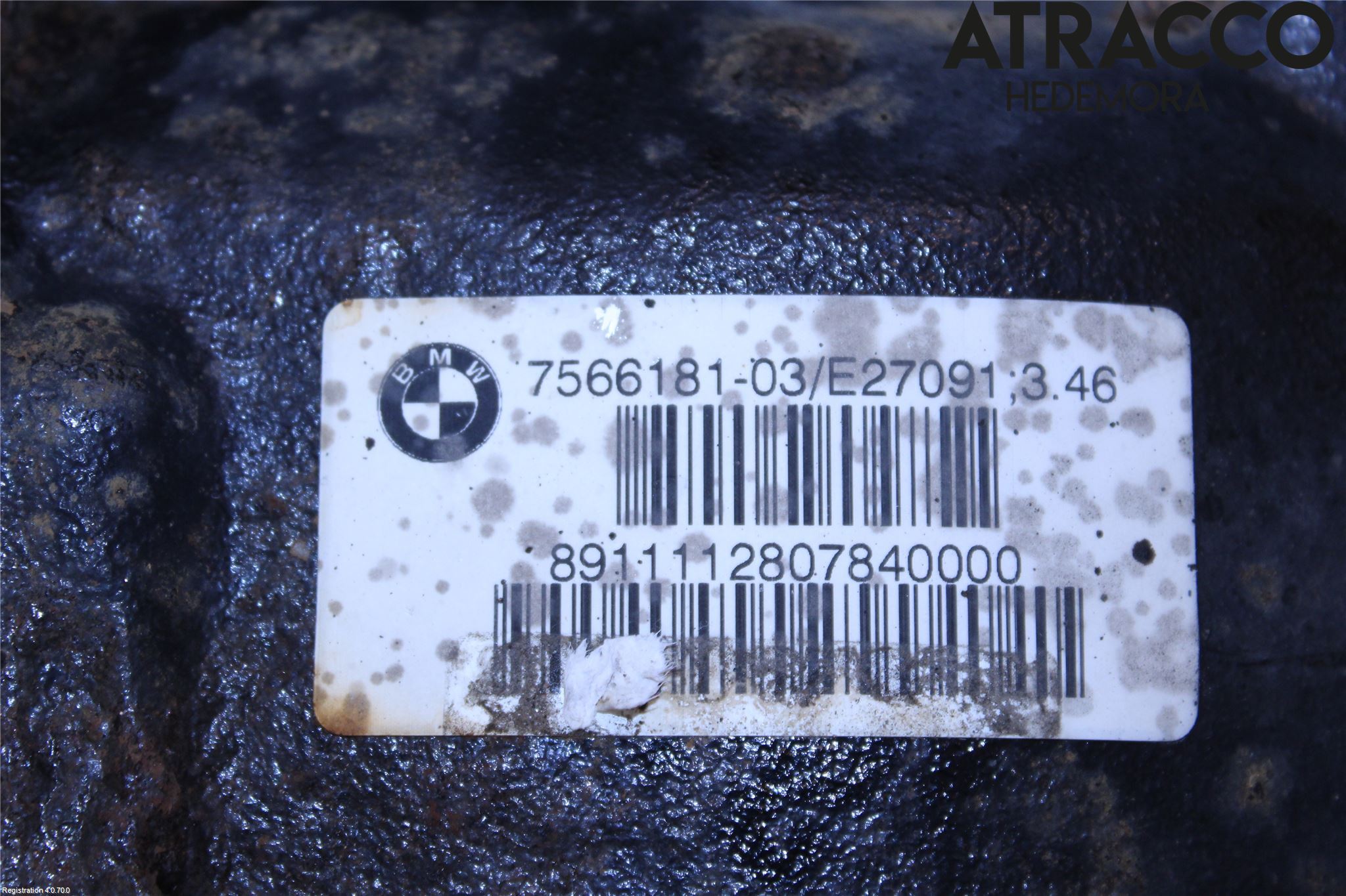 BMW X1 E84 10-15 Bakväxel-Diff