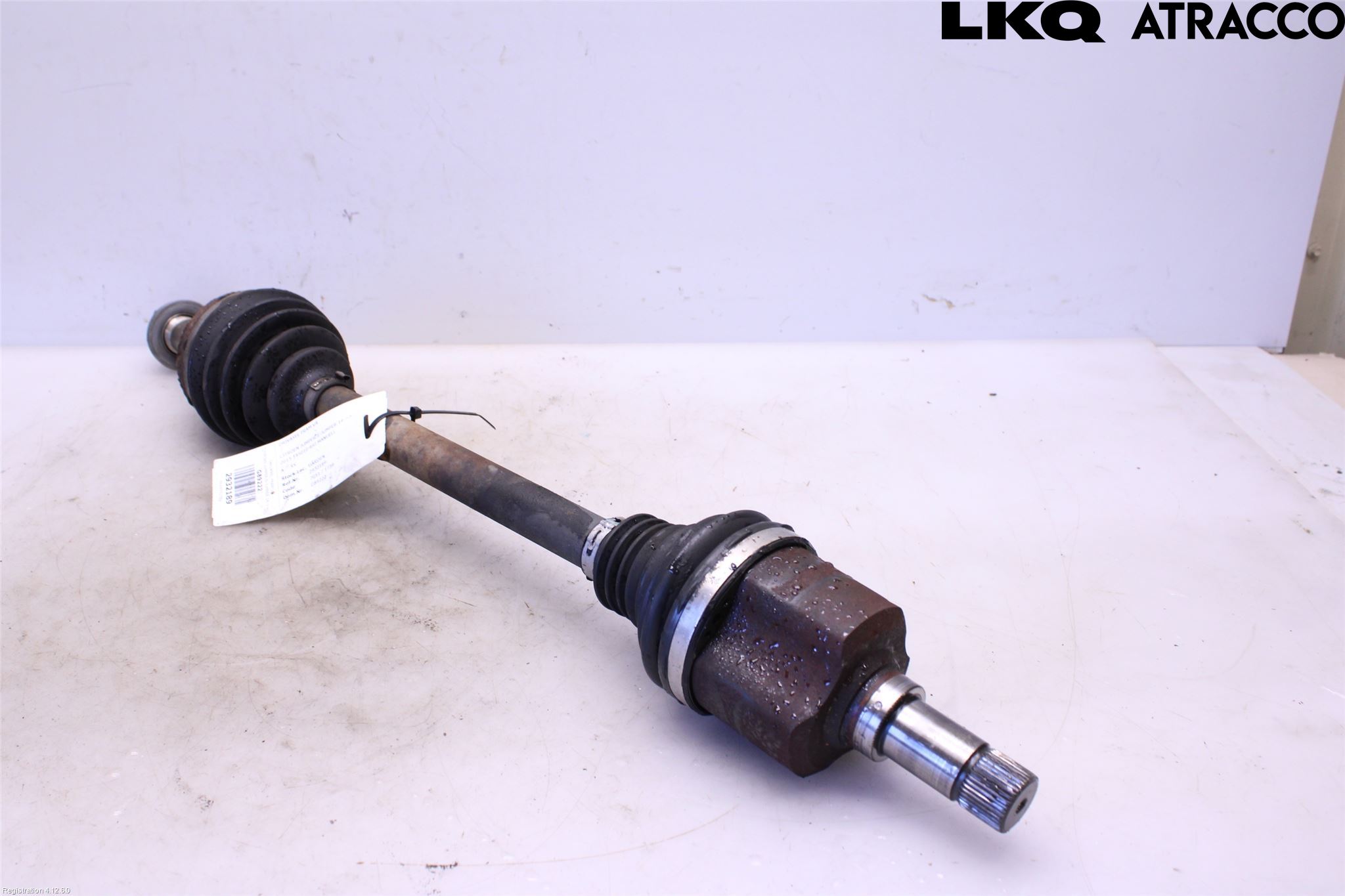 Citroen JUMPER/E-JUMPER 14- Drivaxel Fram Vänster
