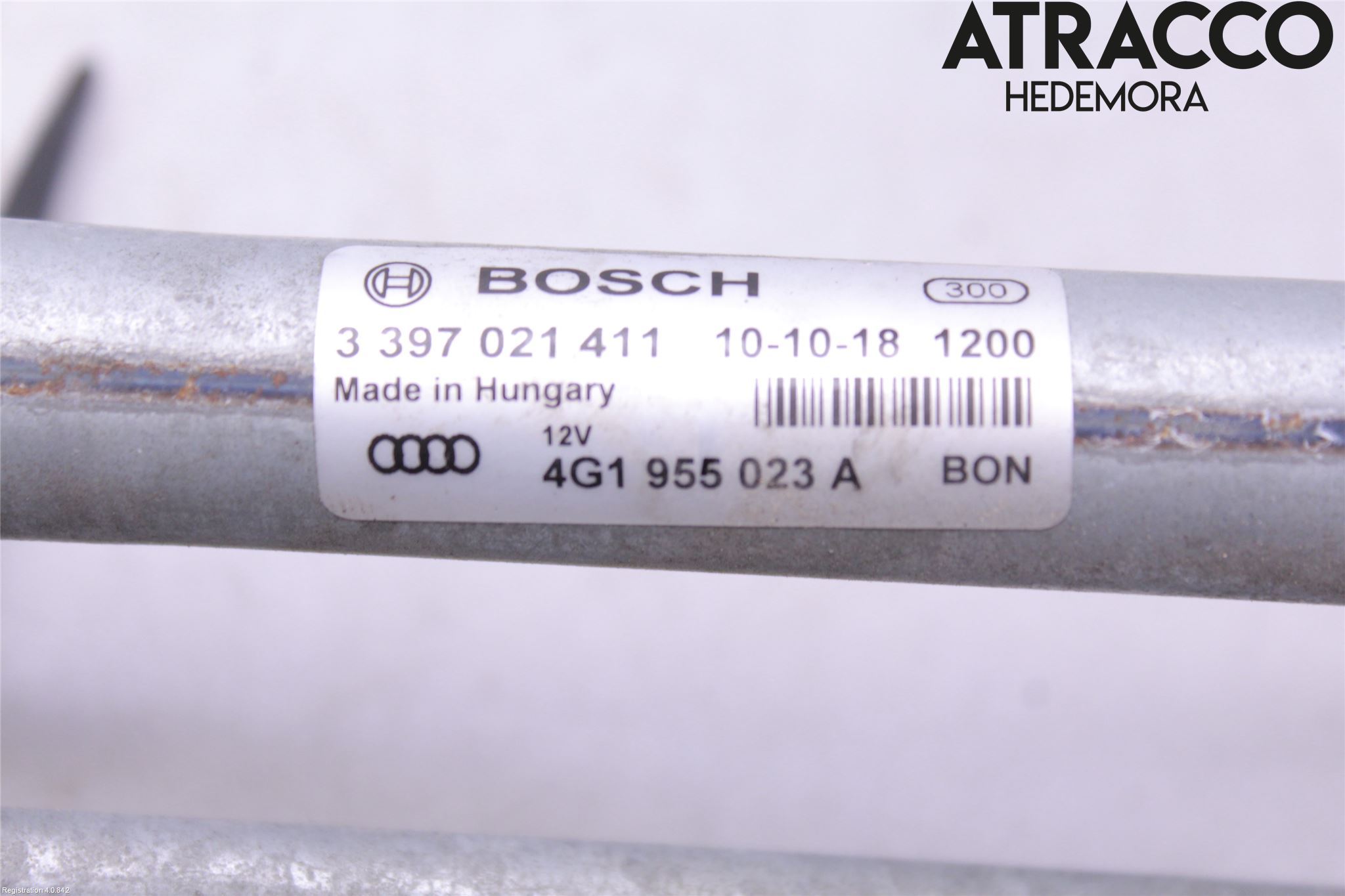 Audi A7/S7 4G 11-17 Torkarmekanism Vindruta