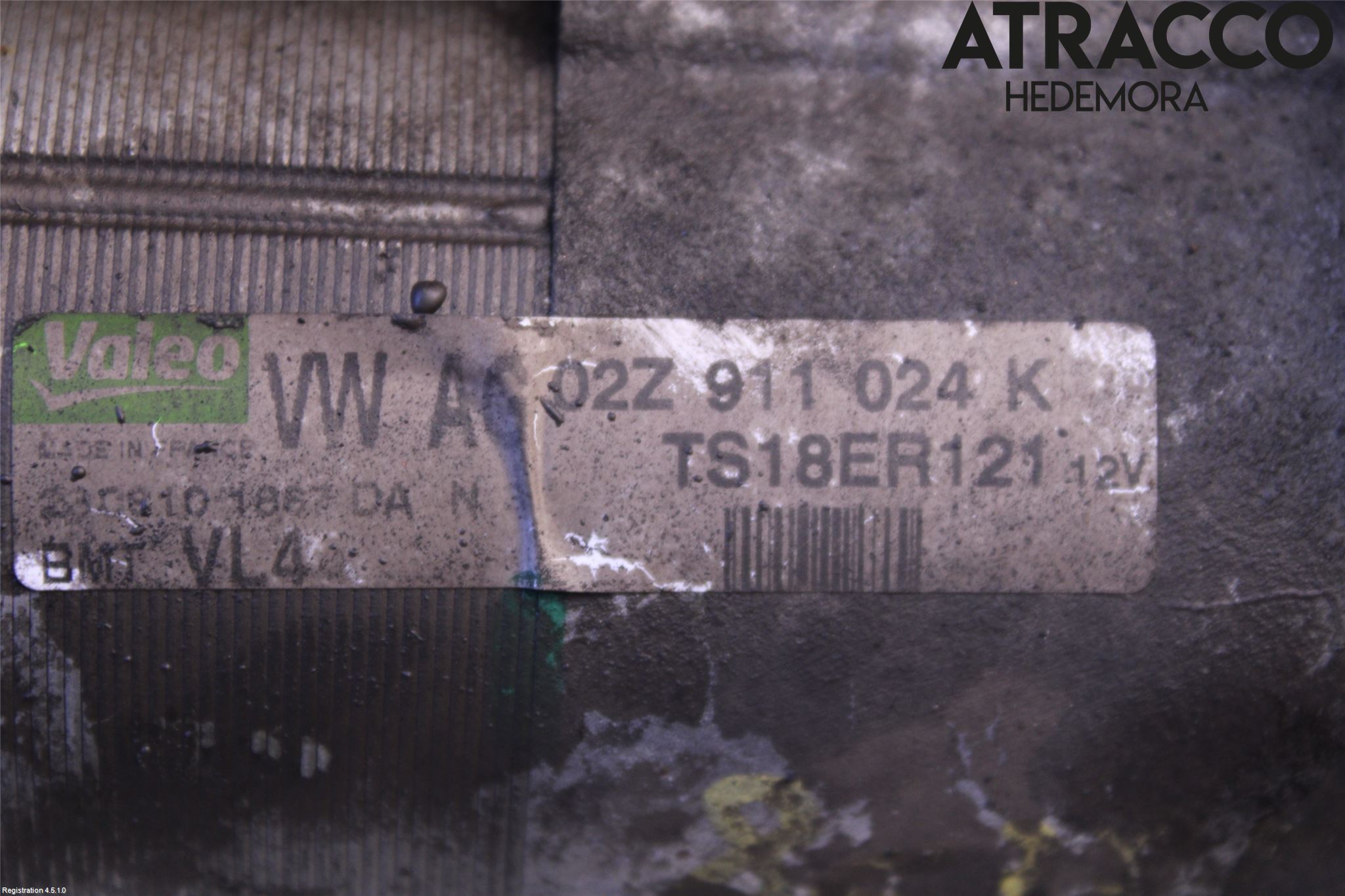 Volkswagen VW CADDY 11-15 Startmotor Diesel