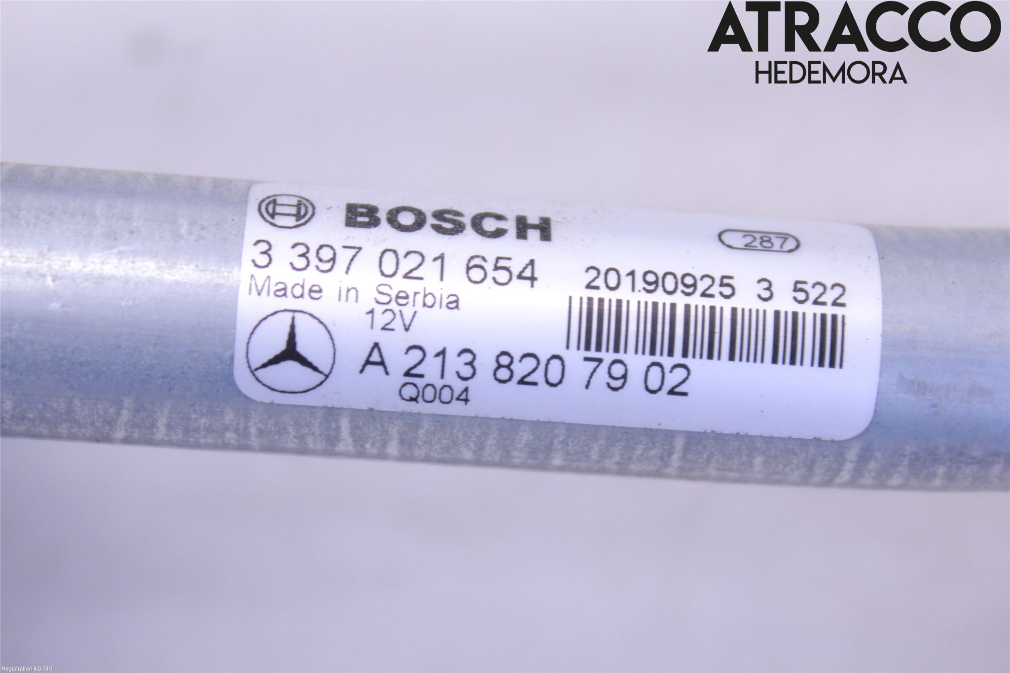 Mercedes-Benz MB E-KLASS (W213) 16-23 Torkarmekanism Vindruta