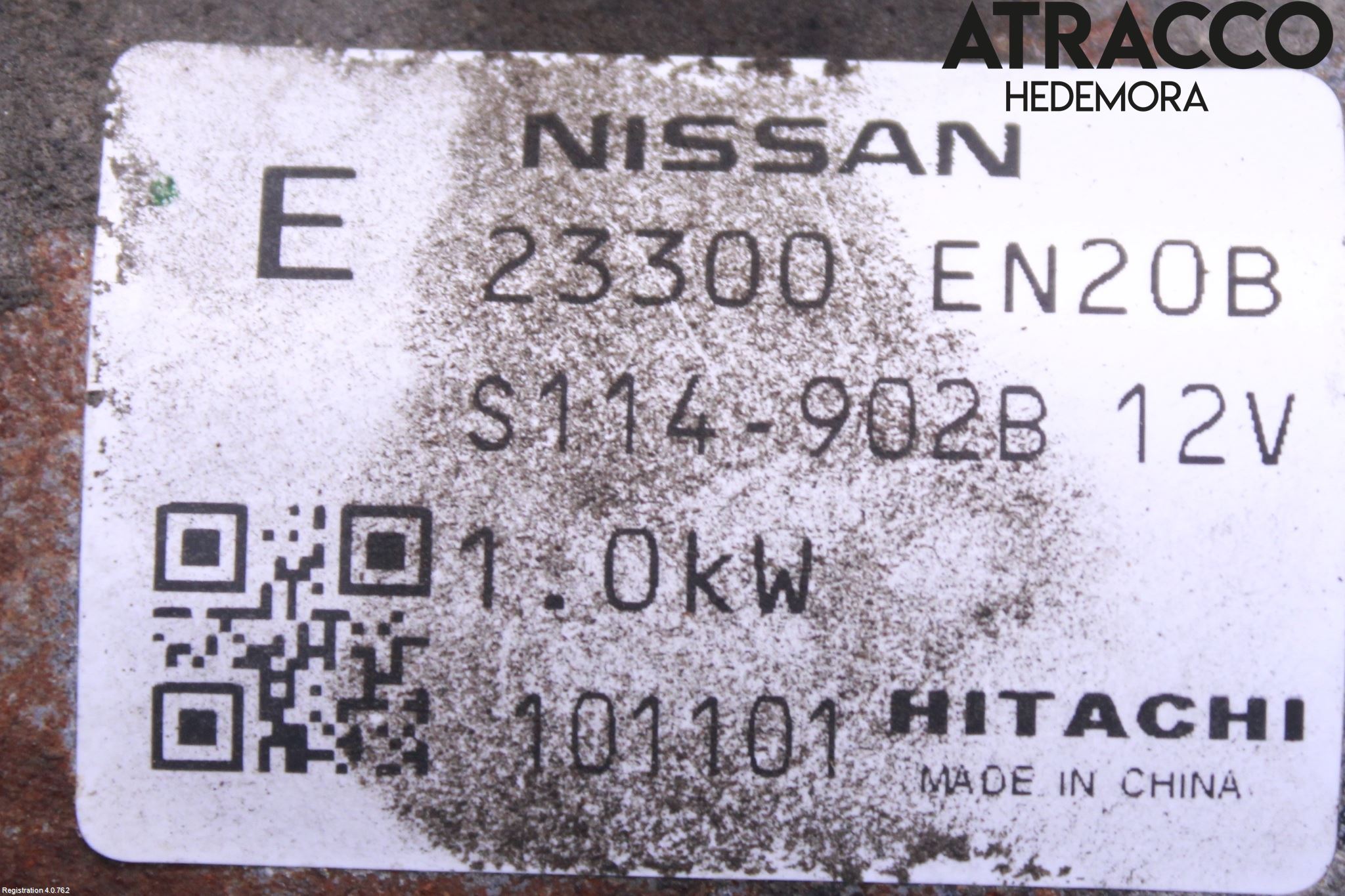 Nissan JUKE 10-14 Startmotor