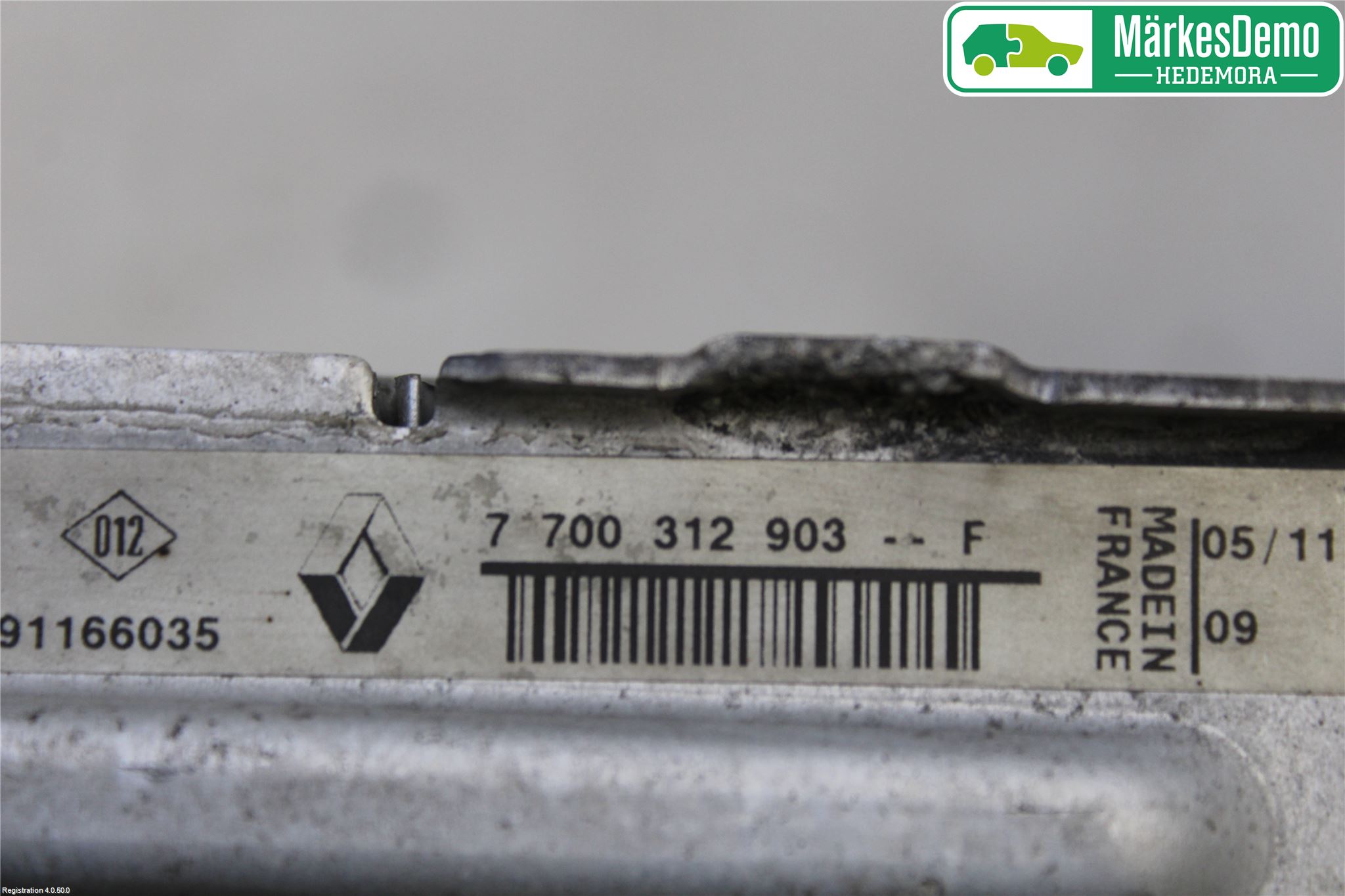 Opel VIVARO 01-14 Laddluft-Intercooler Kyl