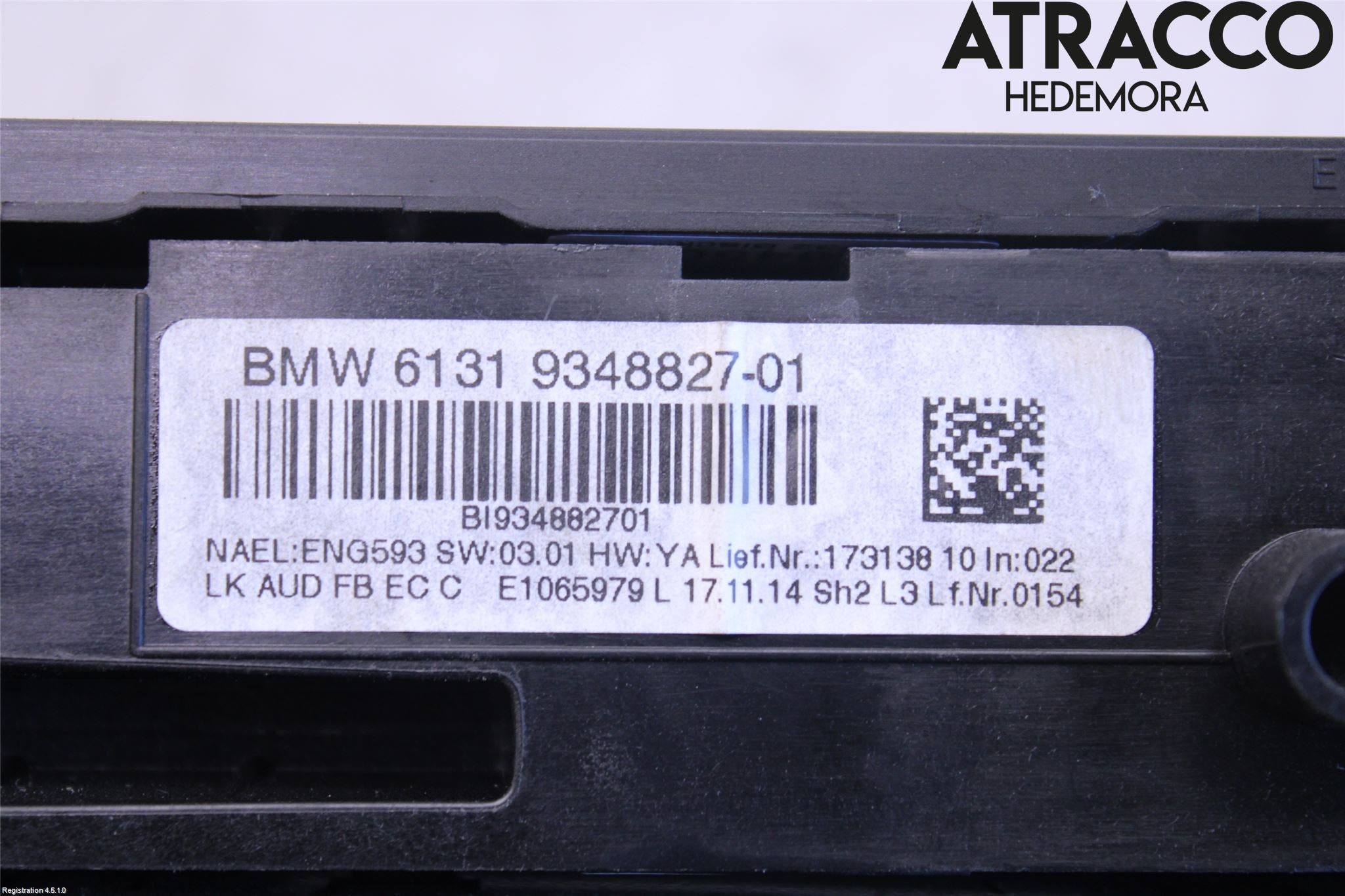 BMW 4 F32/F33/F82/F83 13-20 Cd Radio - Multimediapanel