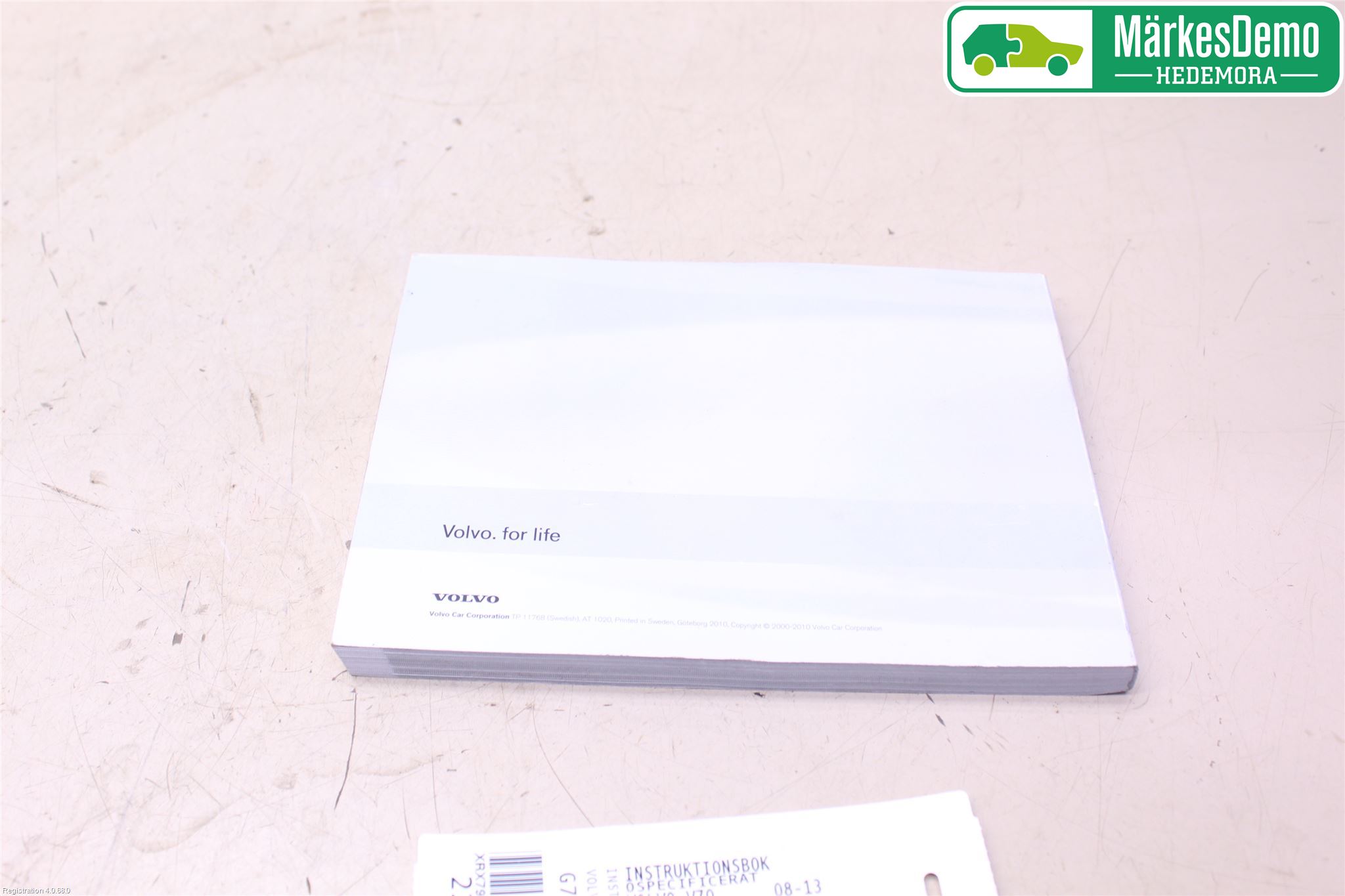 Volvo V70 08-13 Instruktionsbok