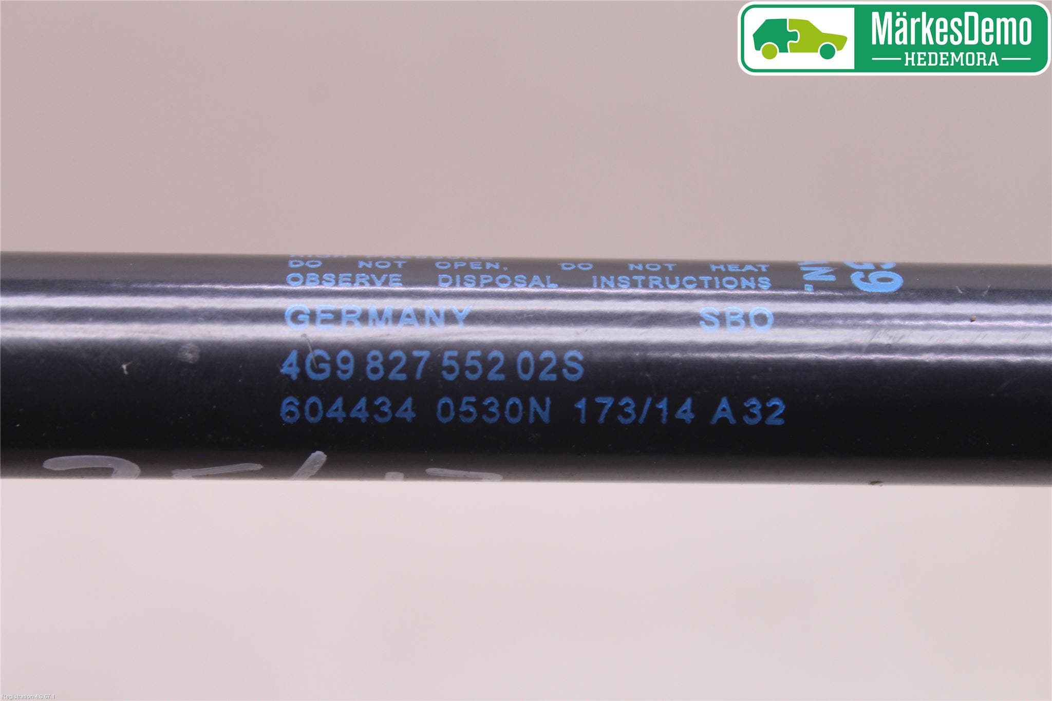 Audi A6/S6 4G 11-18 Gasfjäder Baklucka