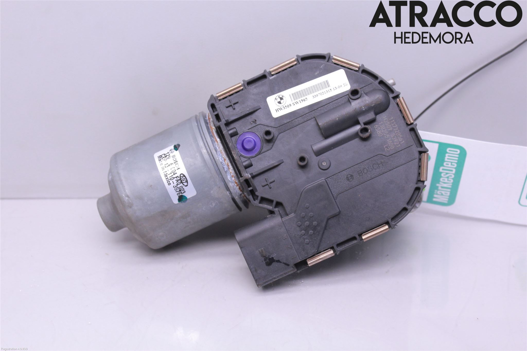 BMW X3 F25 10-17 Torkarmotor Vindruta