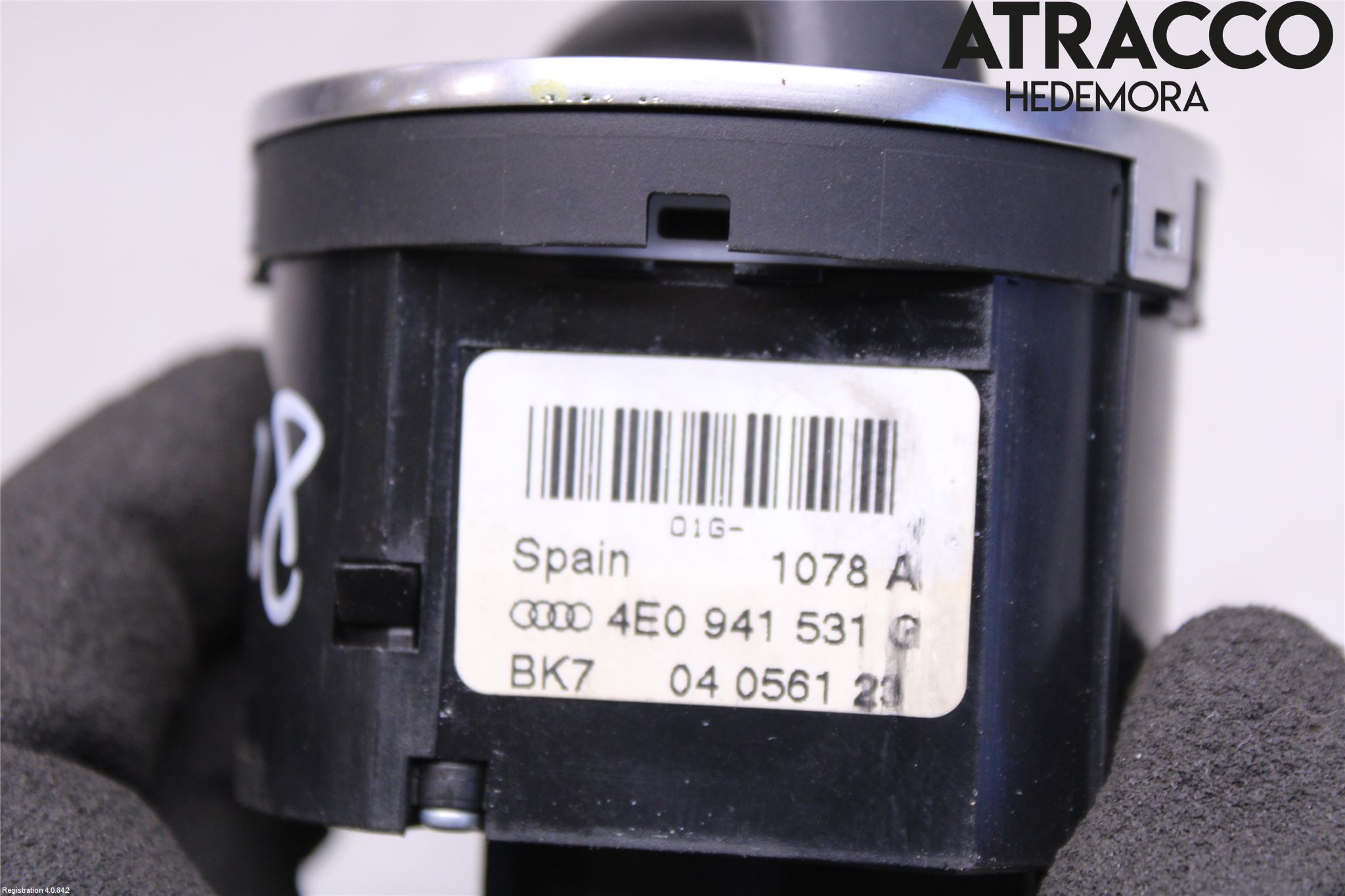 Audi A8/S8 4E  02-09 Strömställare Ljus