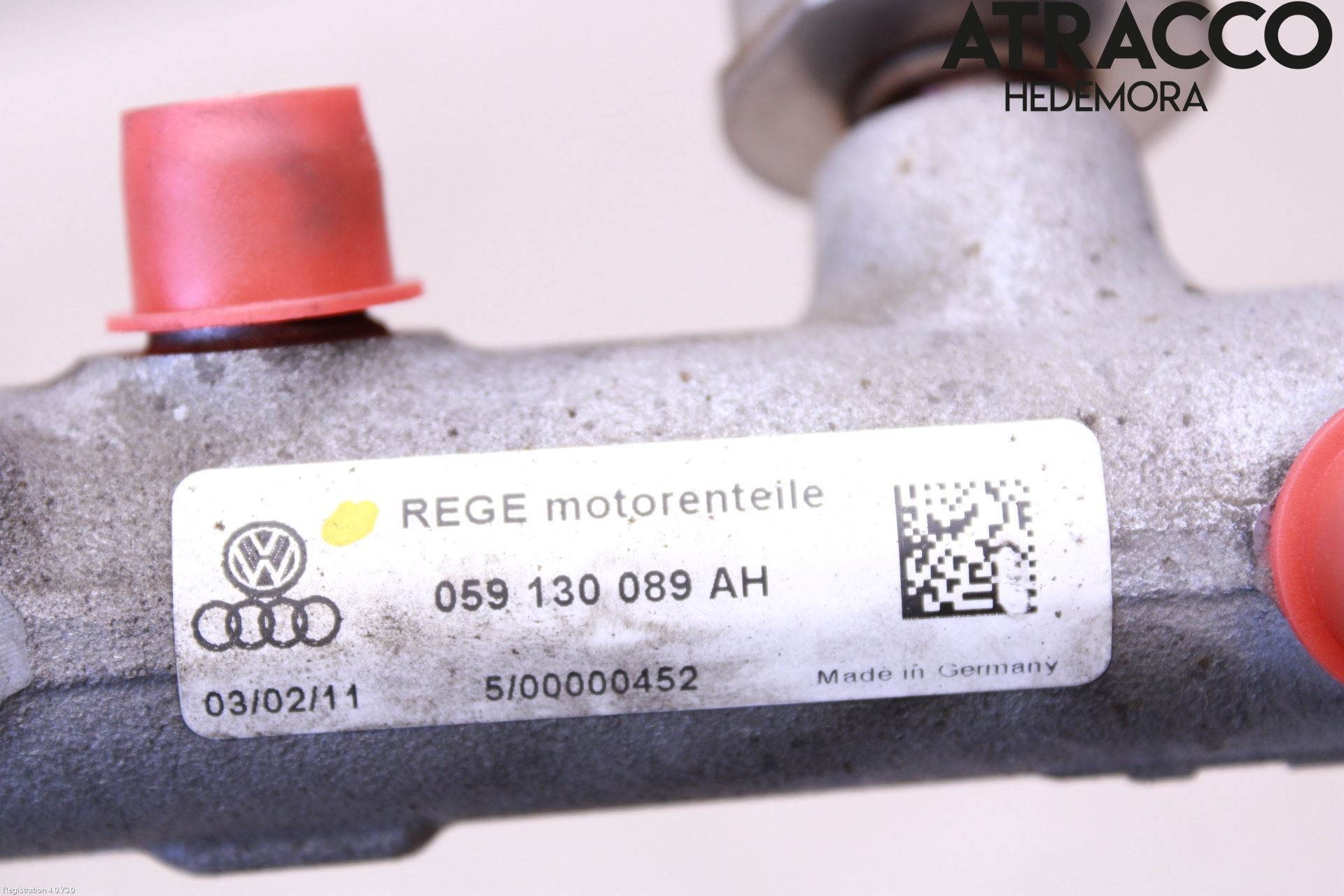 Audi Q5 09-16 Injspridarrör