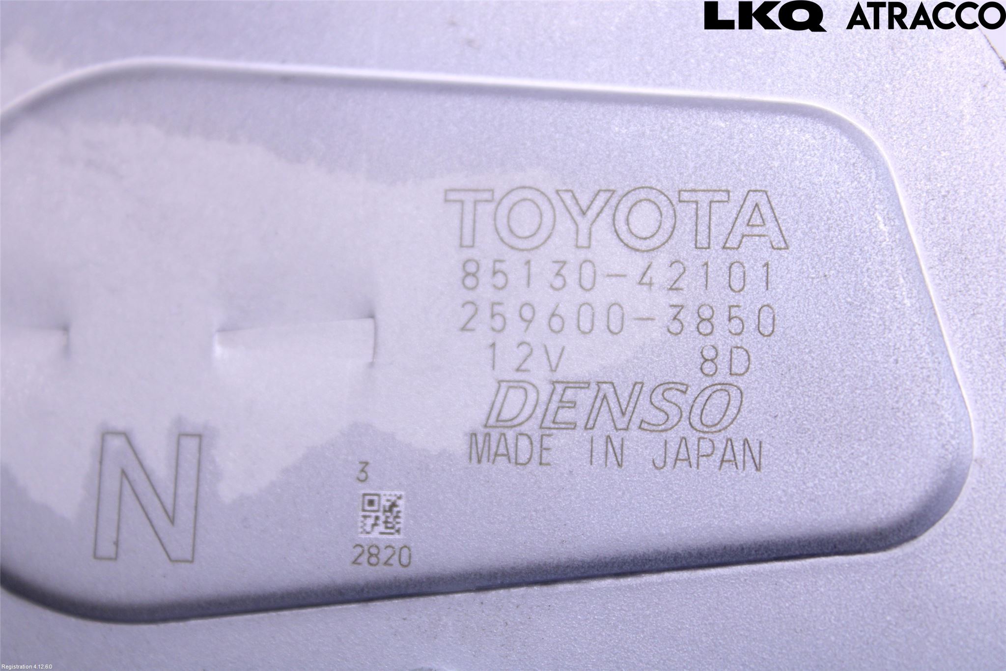 Toyota RAV4 19- Torkarmotor Baklucka
