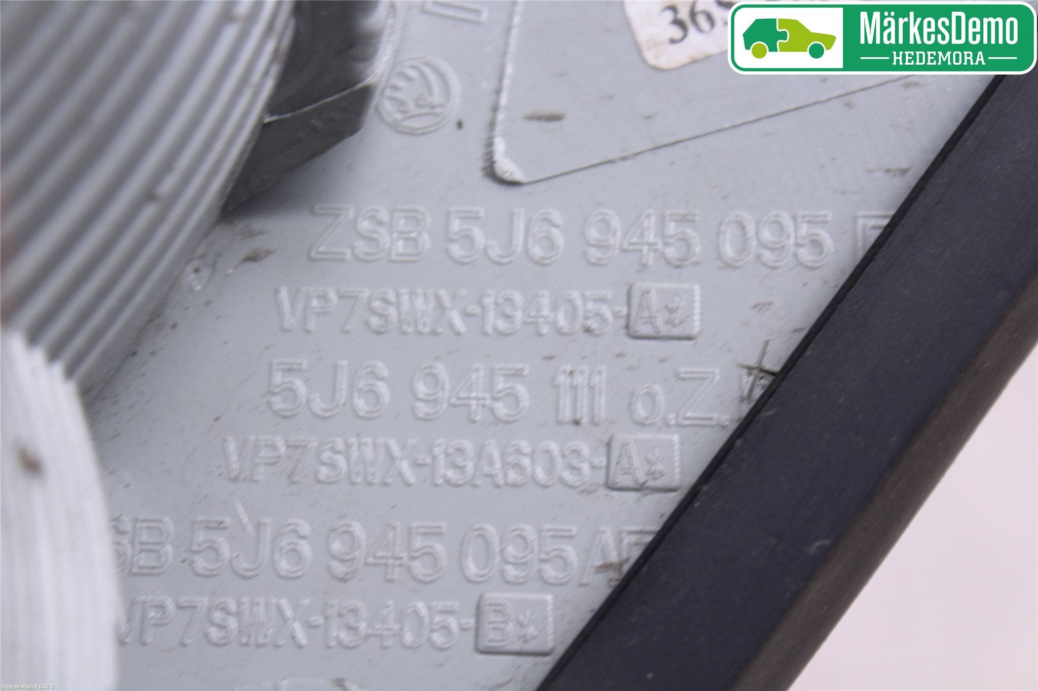 Skoda FABIA 07-14 Bakljus Höger