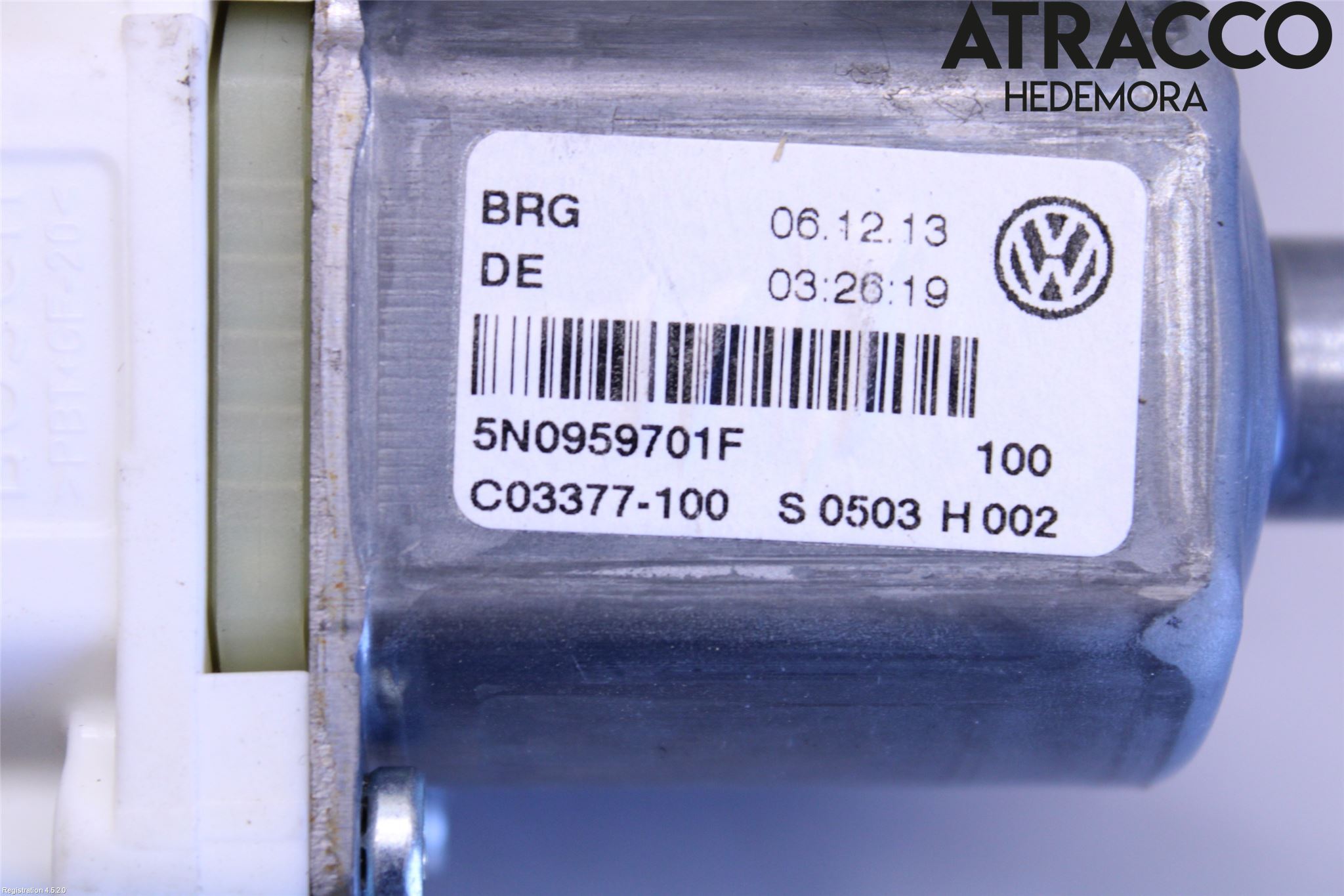 Volkswagen VW TIGUAN 07-16 Fönsterhissmotor