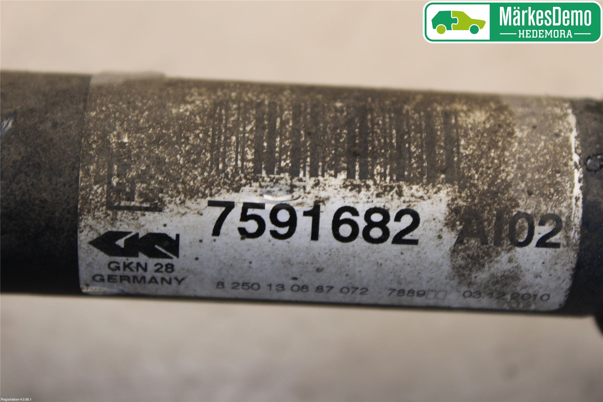 BMW X1 E84 10-15 Drivaxel Fram Höger