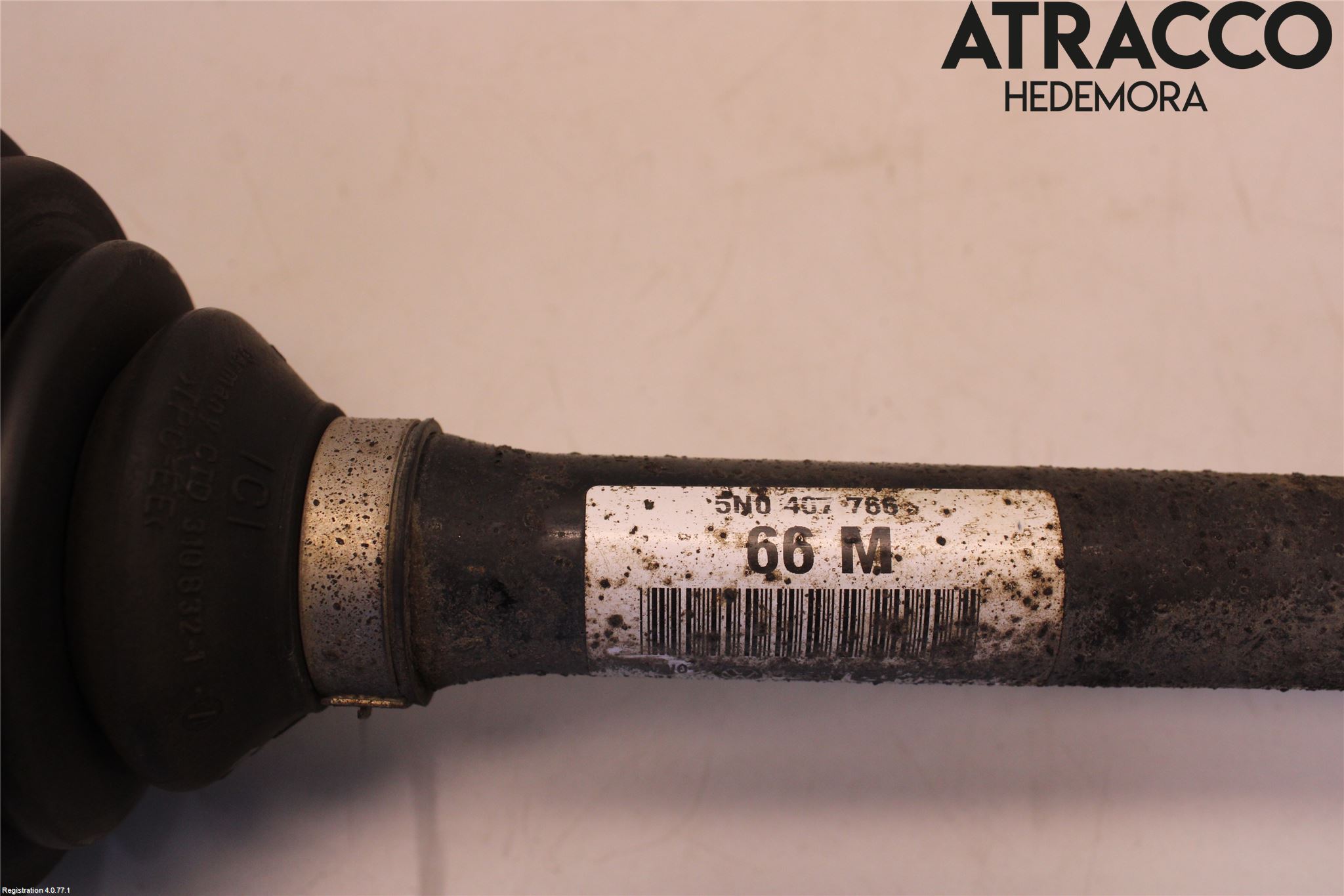 Volkswagen VW TIGUAN 07-16 Drivaxel Fram Höger