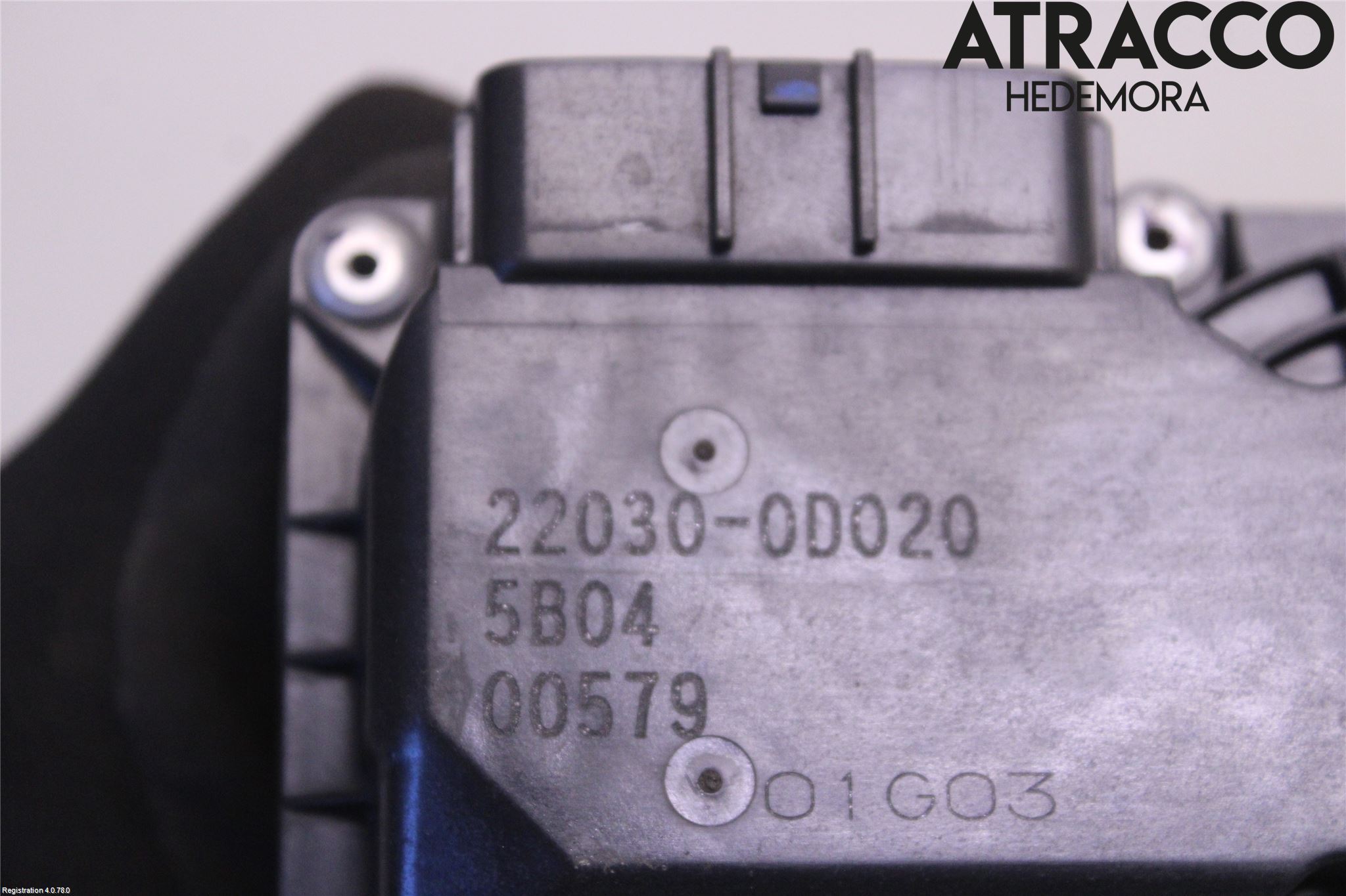 Toyota COROLLA 02-07 Injspjällhus