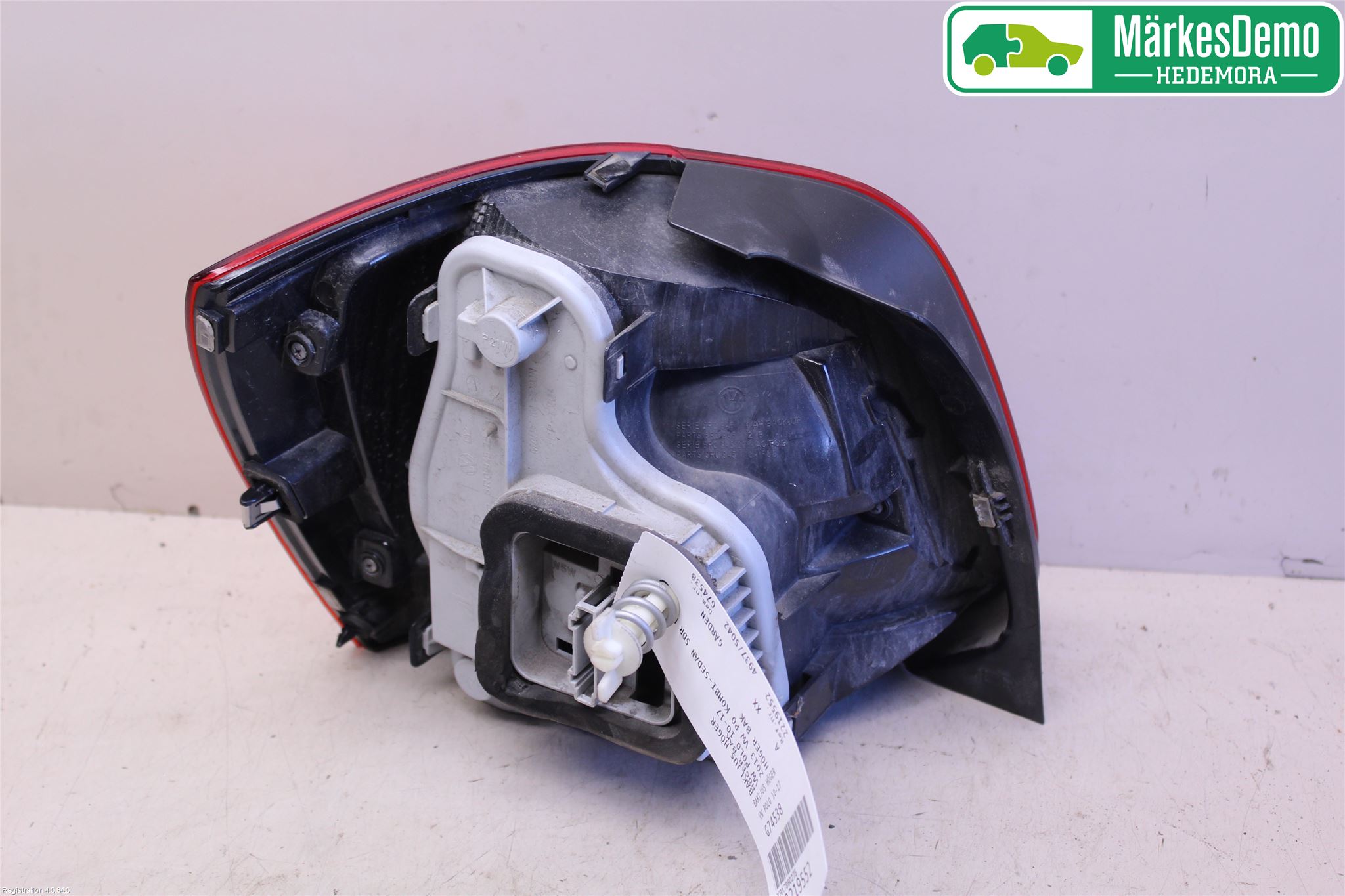 Volkswagen VW POLO 10-17 Bakljus Höger