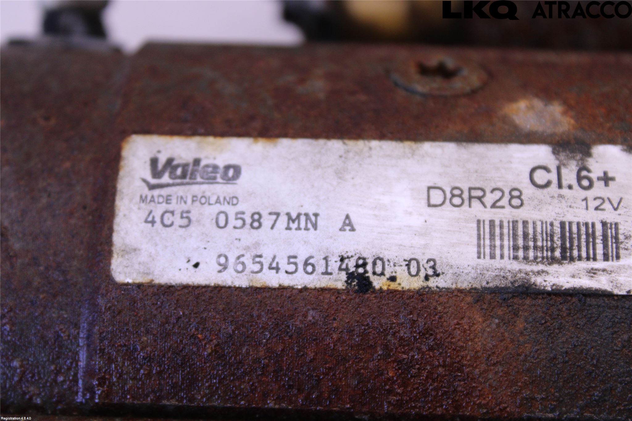 Citroen C4 GRAND PICASSO 14-18 Startmotor Diesel