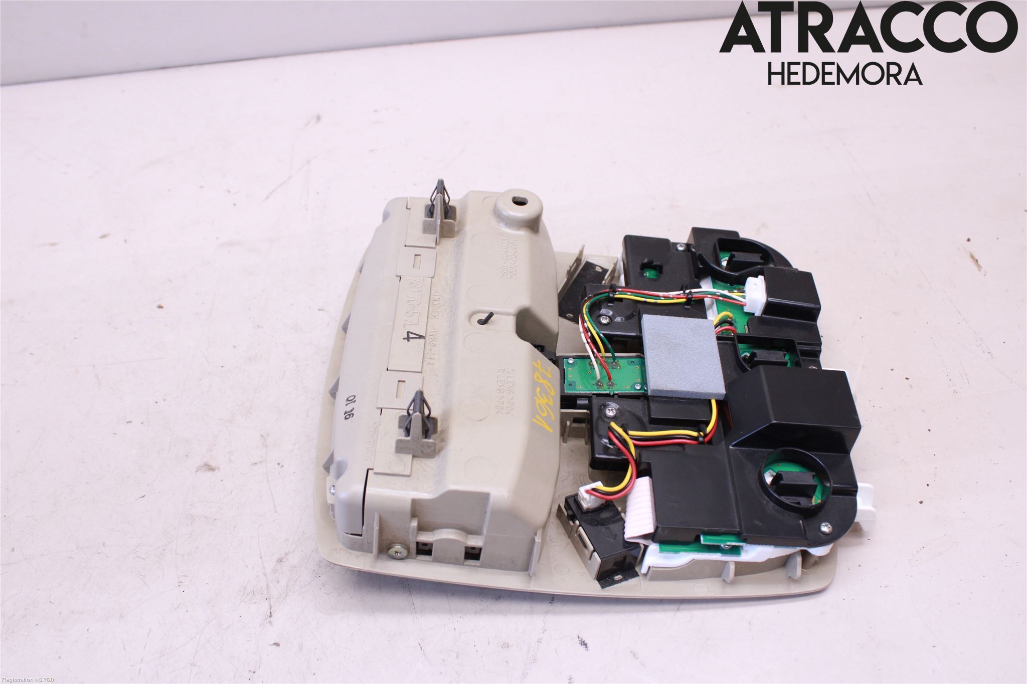 Suzuki KIZASHI Innerbelysning