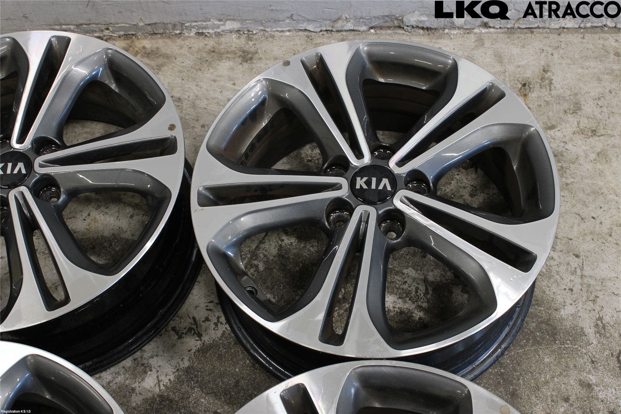 Kia CEED 12-18 Fälgsats Aluminium