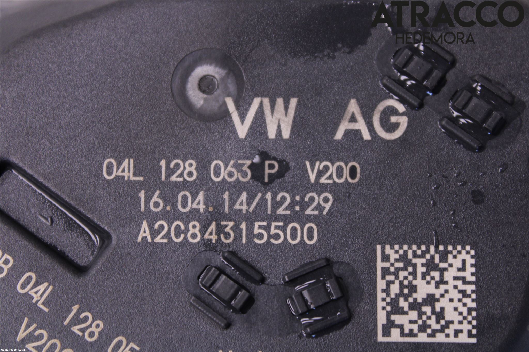 Audi A4 12-15 Injspjällhus