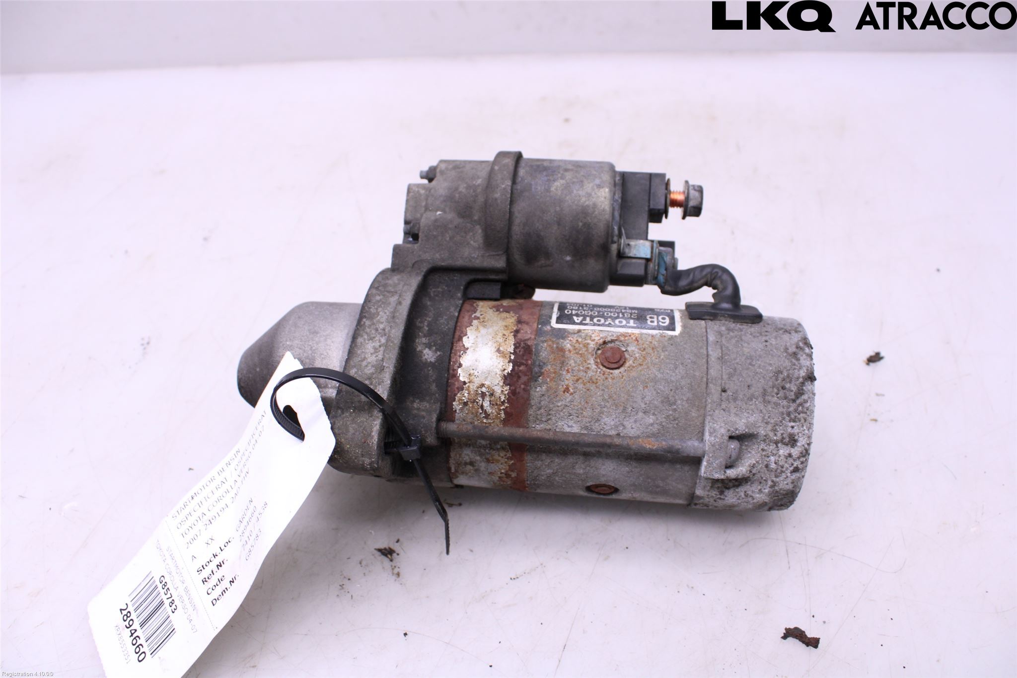 Toyota COROLLA VERSO 04-07 Startmotor