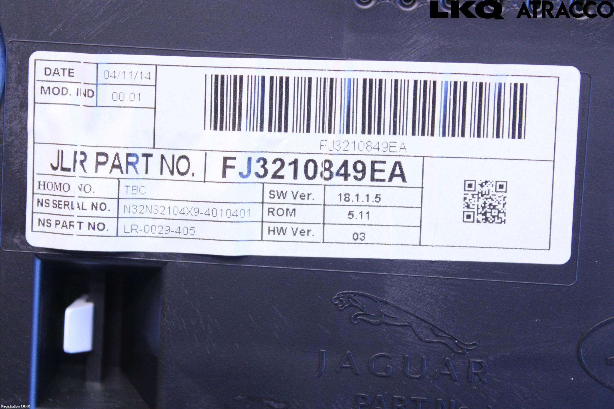 Landrover LAND ROVER RANGE ROVER EVOQUE (L538) 11-18 Instrument Komb