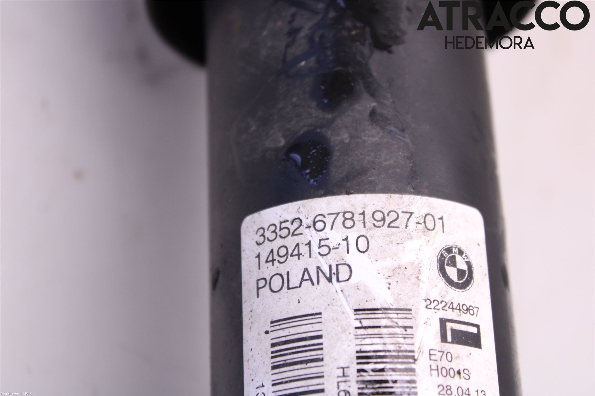 BMW X5 E70 07-13 Stötdämpare Bak