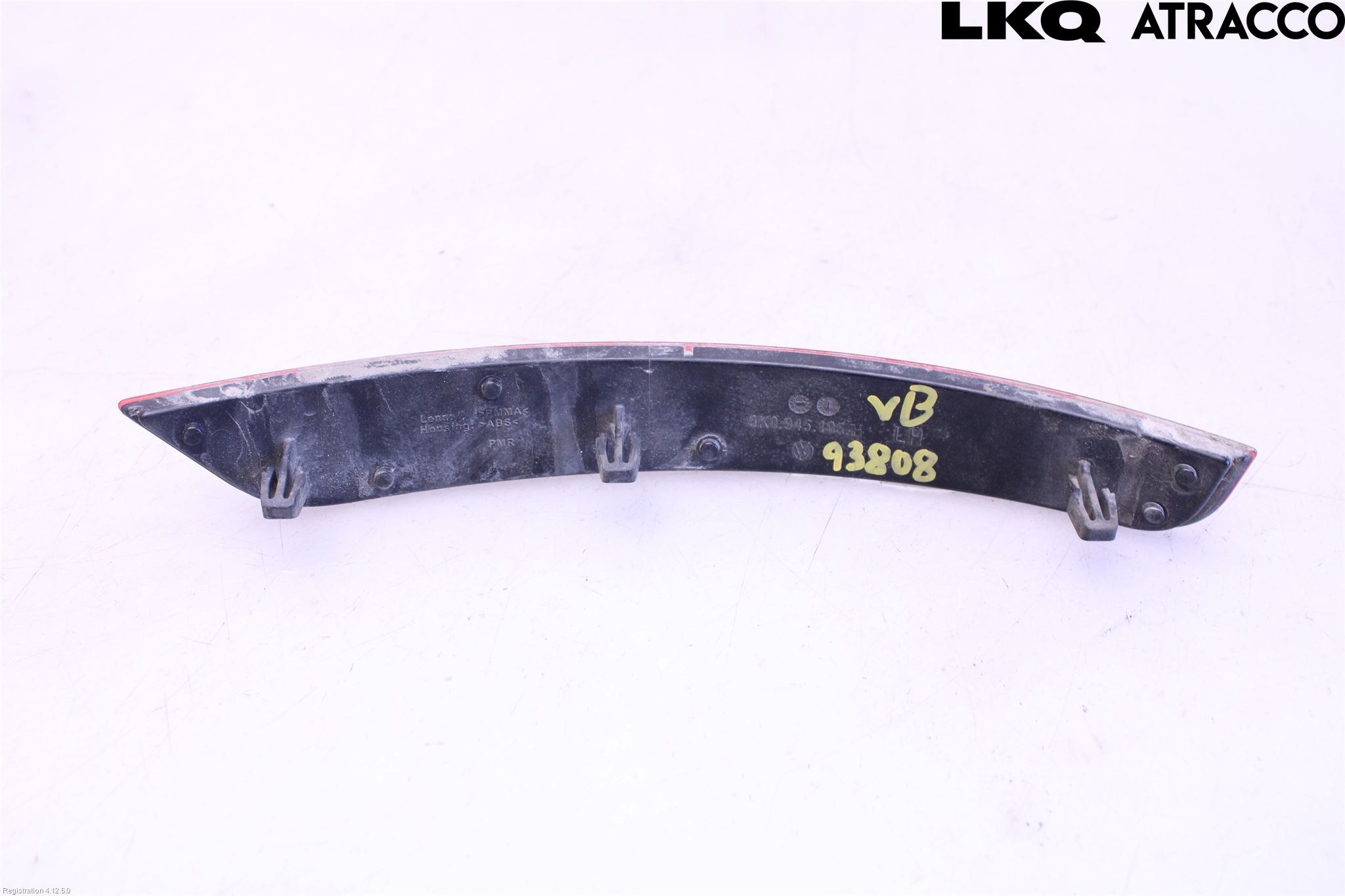Volkswagen VW GOLF VI 09-13 Dimljus/Reflex Bak