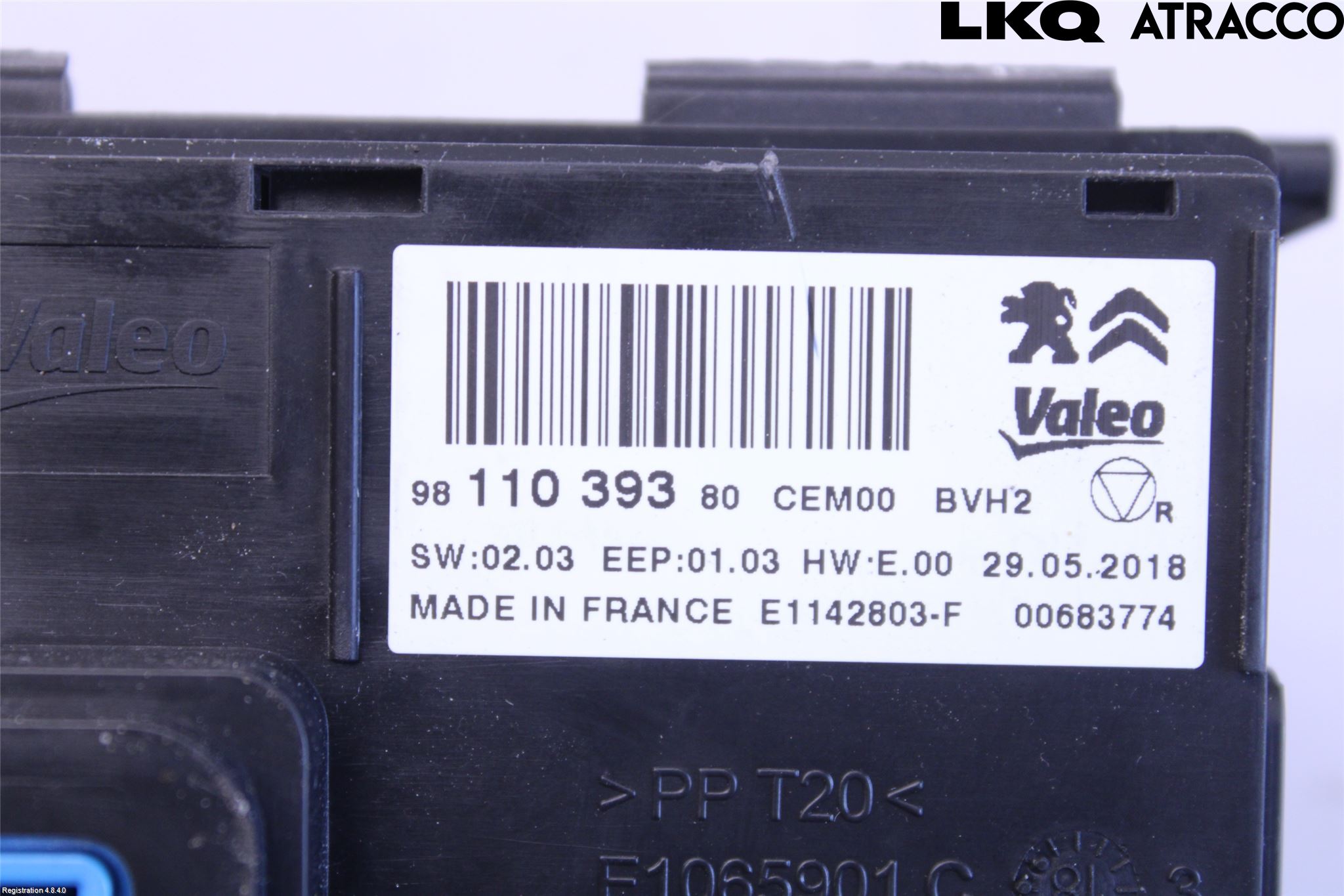 Citroen C4 GRAND PICASSO 14-18 Styrenhet CupEvärme