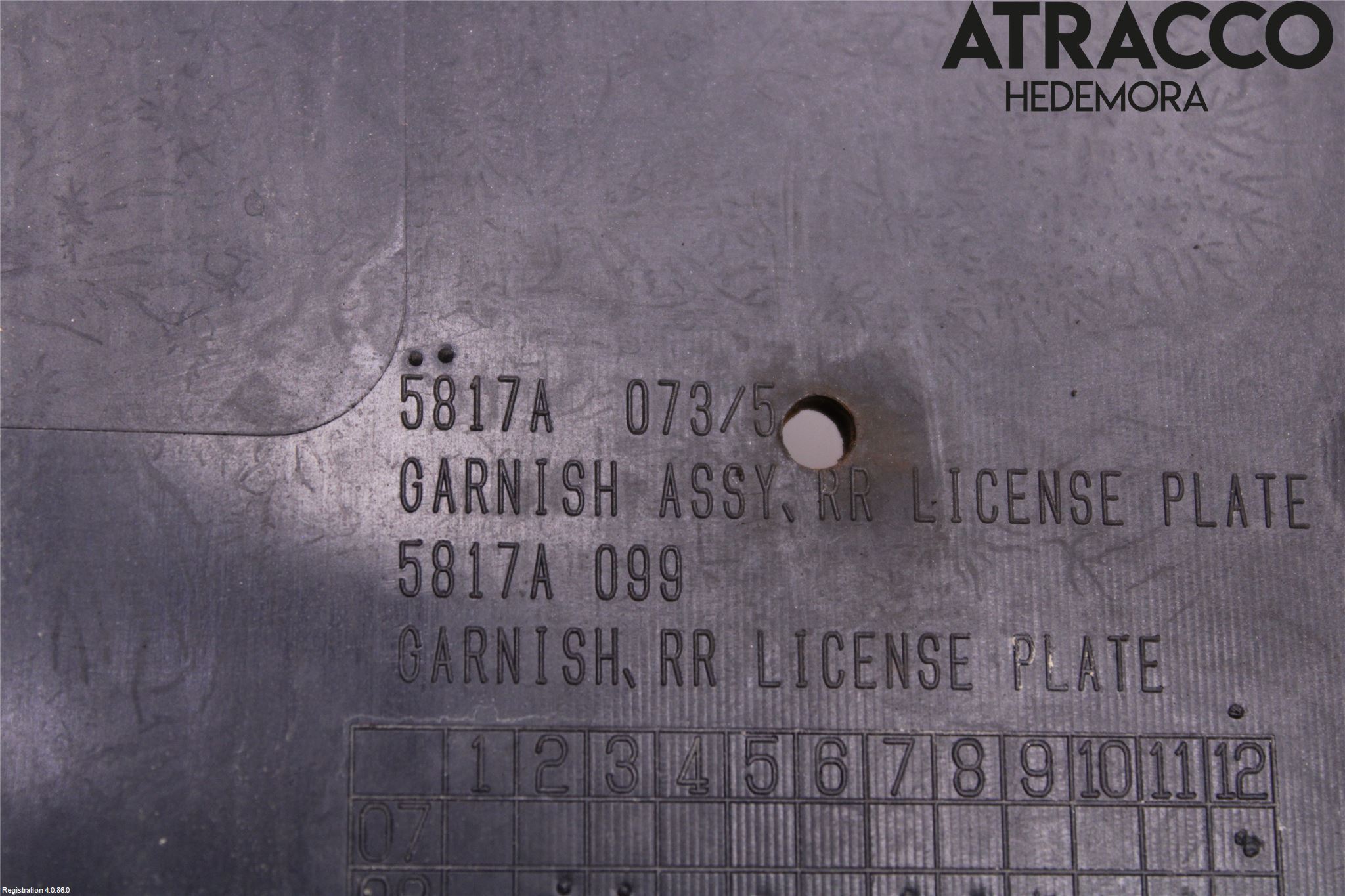 Mitsubishi LANCER 07-14 List Bak-Baklucka