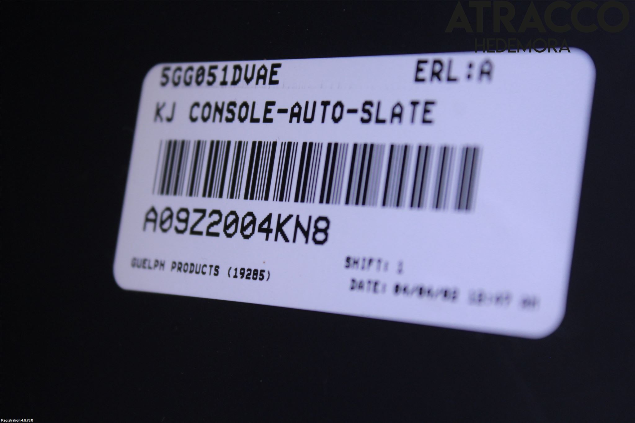 Jeep CHEROKEE Inr Tunnelfack