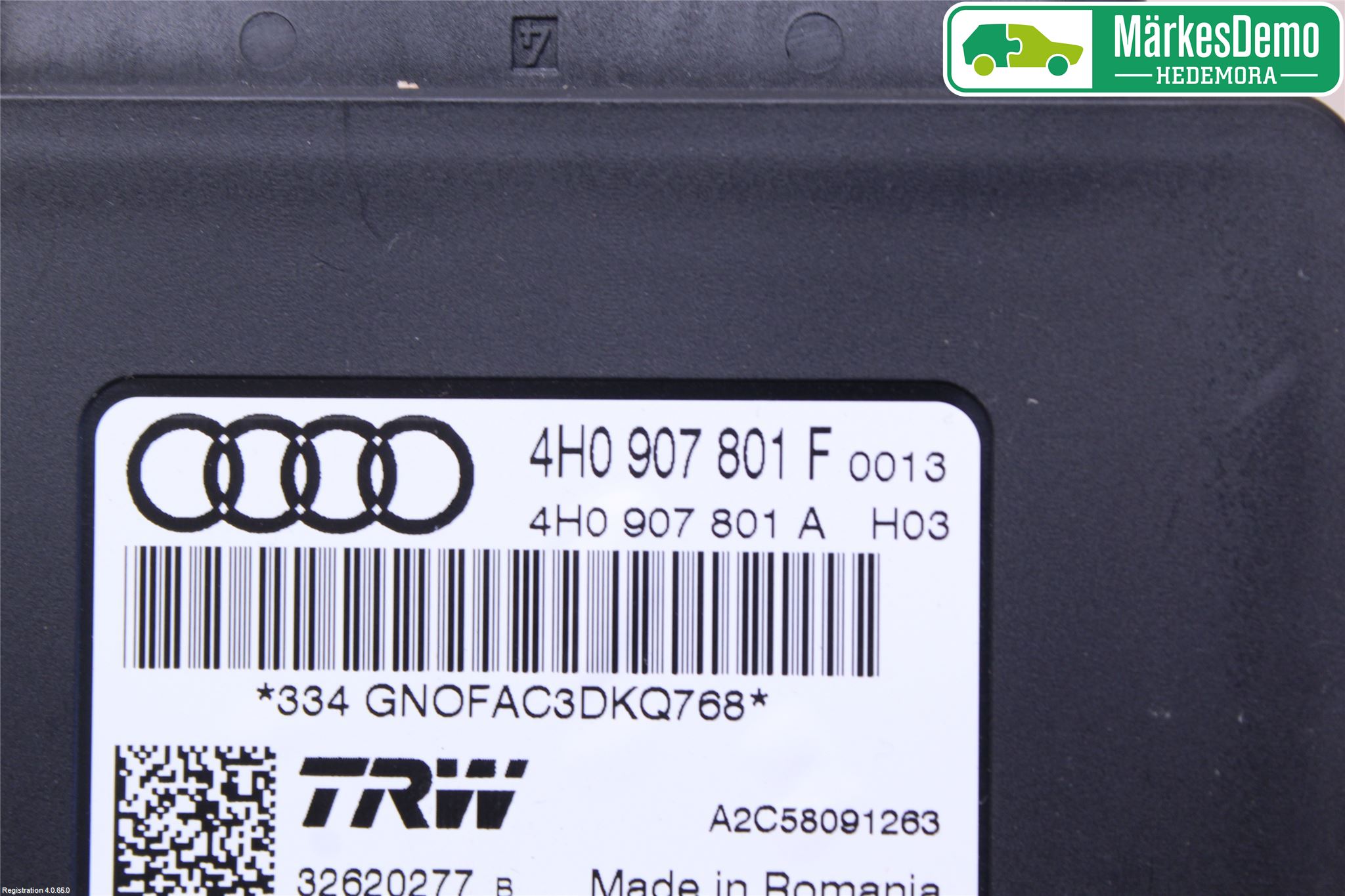 Audi A7/S7 4G 11-17 Styrenhet Parkbroms Epb