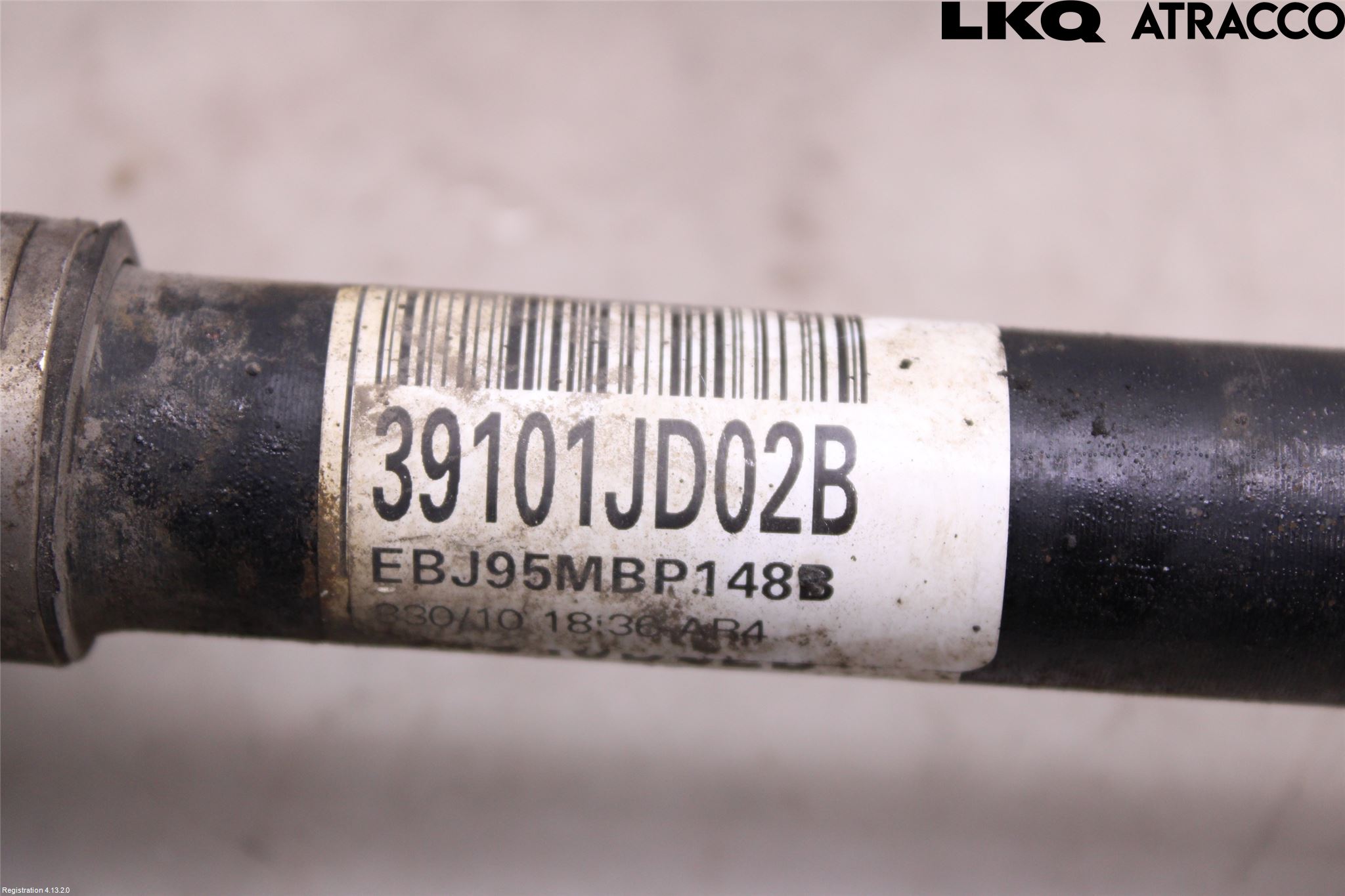 Nissan QASHQAI 10-14 Drivaxel Fram Vänster