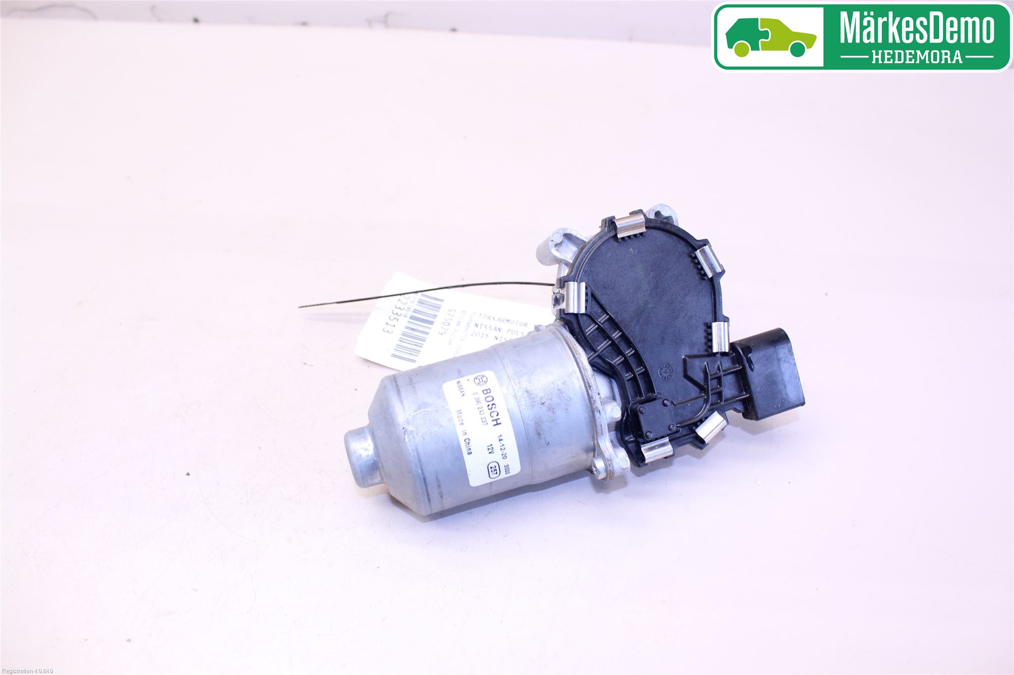Nissan PULSAR Torkarmotor Vindruta