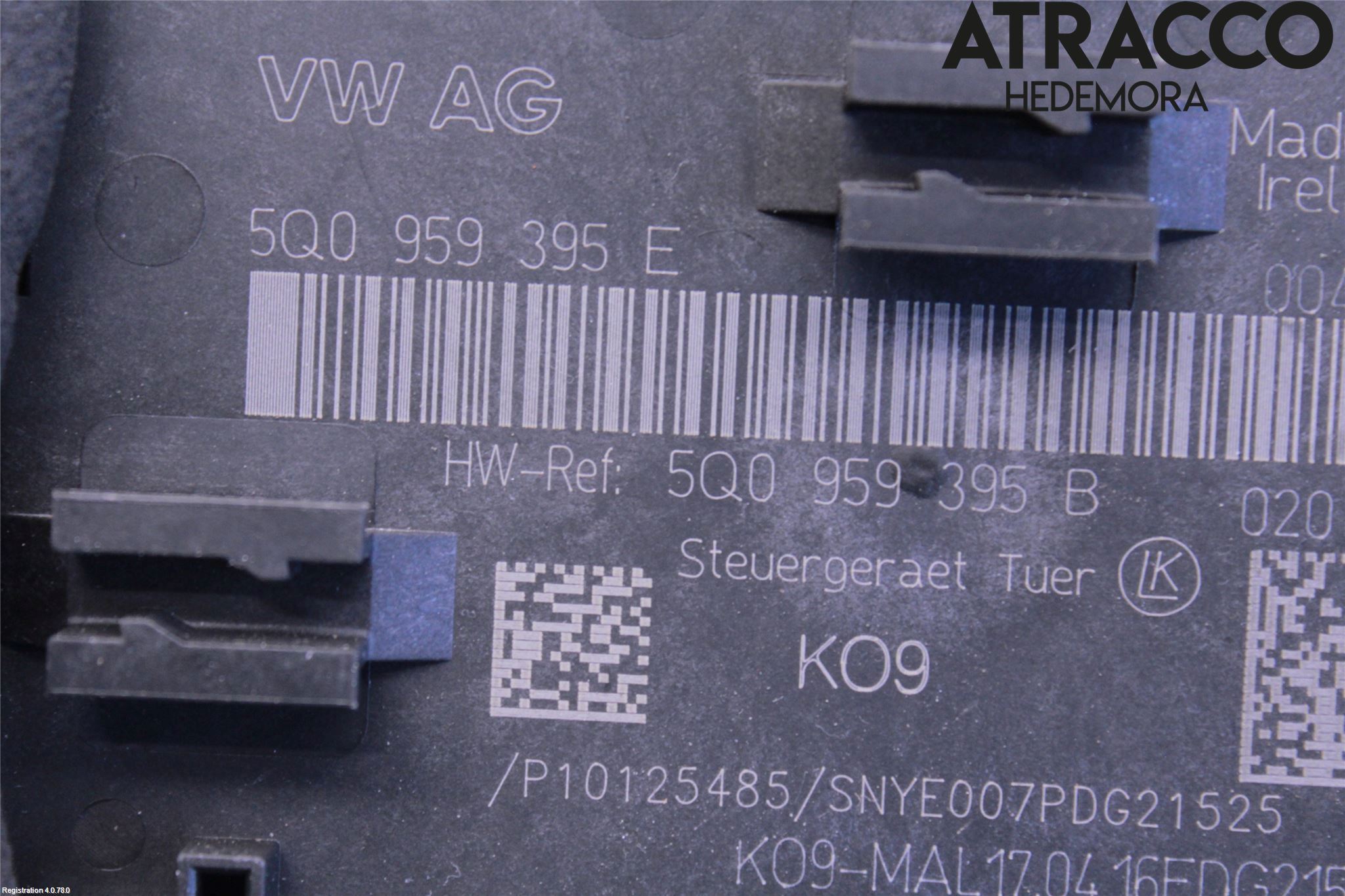 Skoda SUPERB 16-24 Styrenhet Dörr