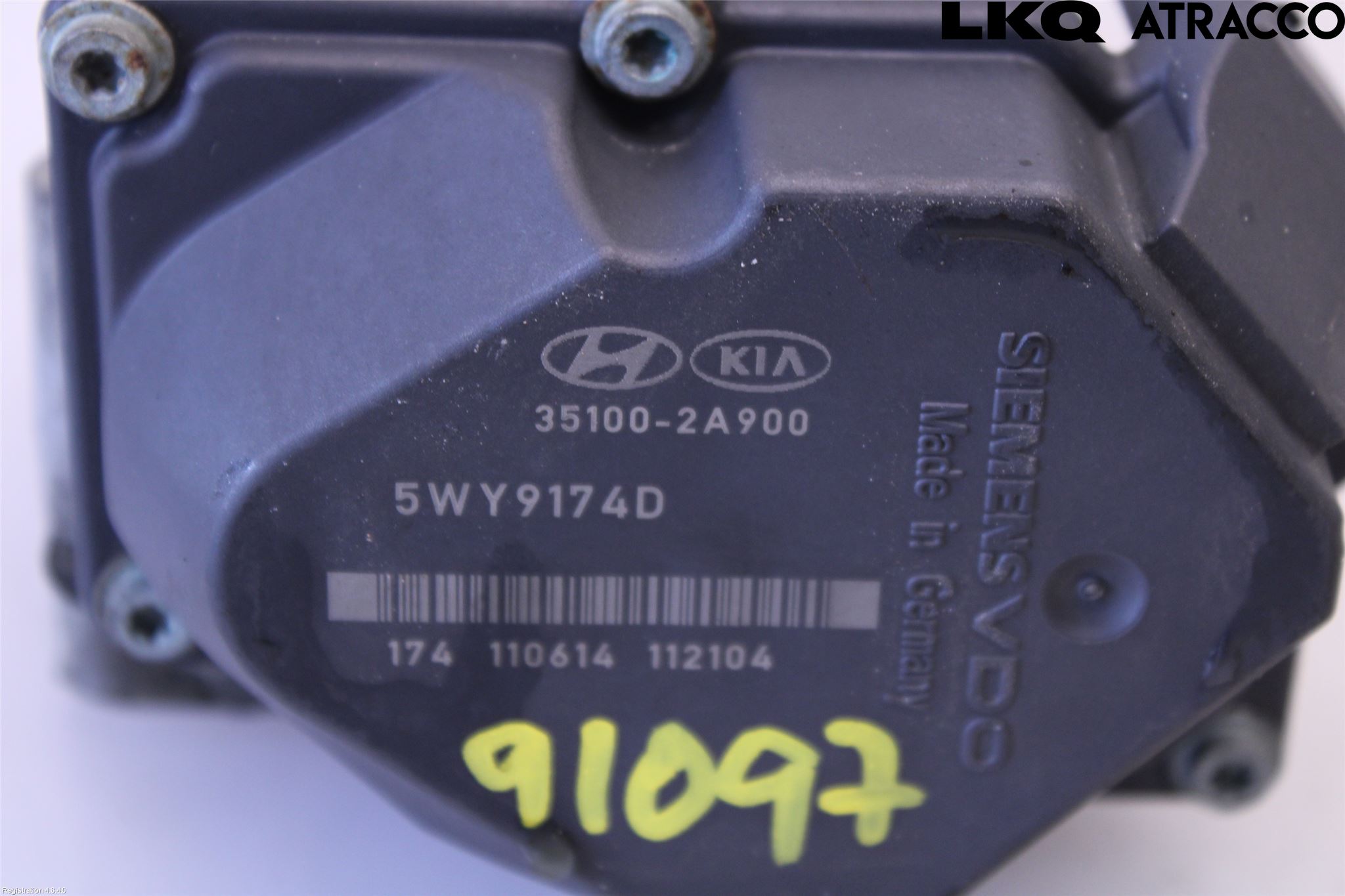 Kia CEED 06-12 Injspjällhus