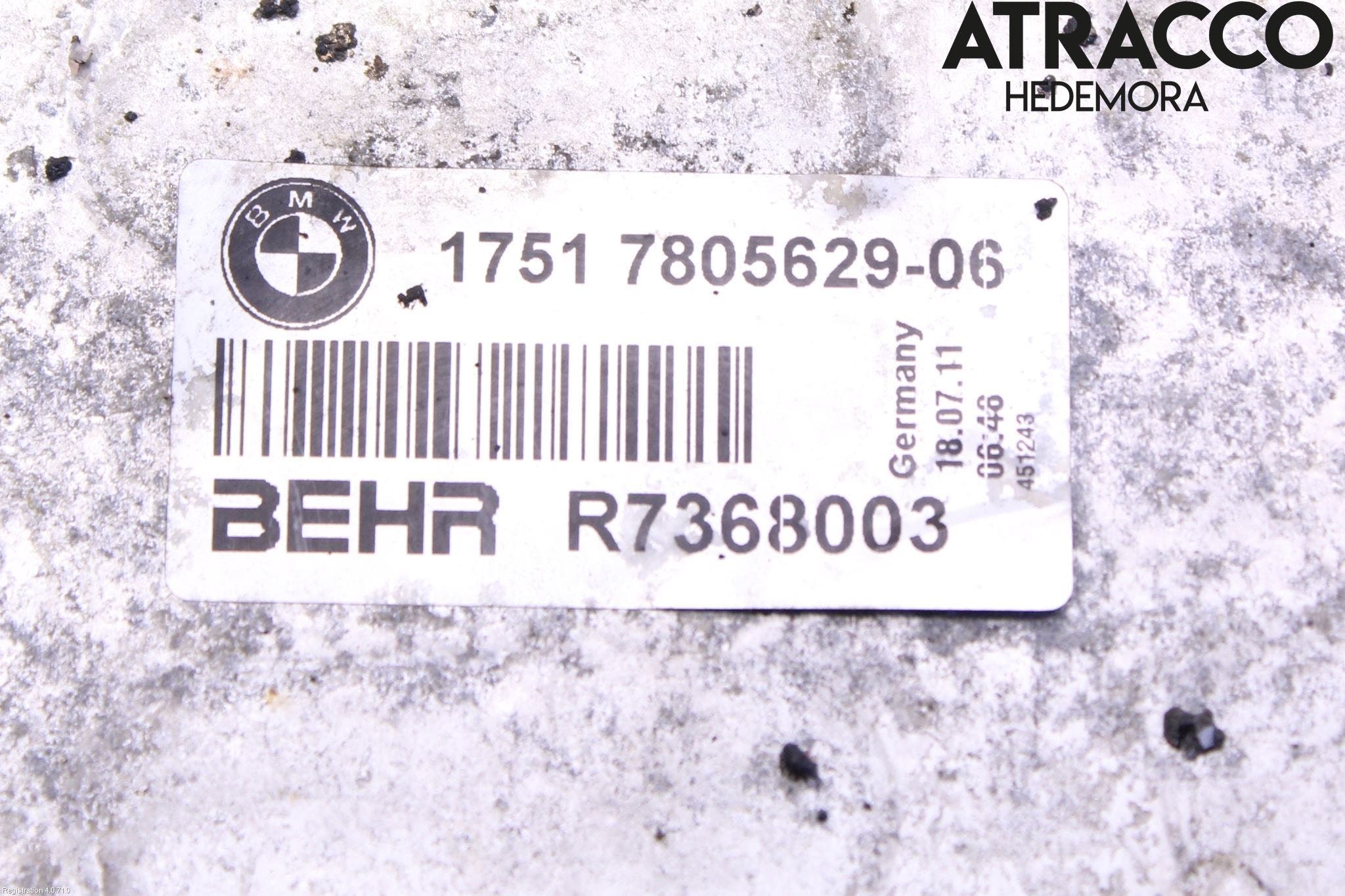 BMW 5 F10/F11/F18 09-17 Kylare Aut