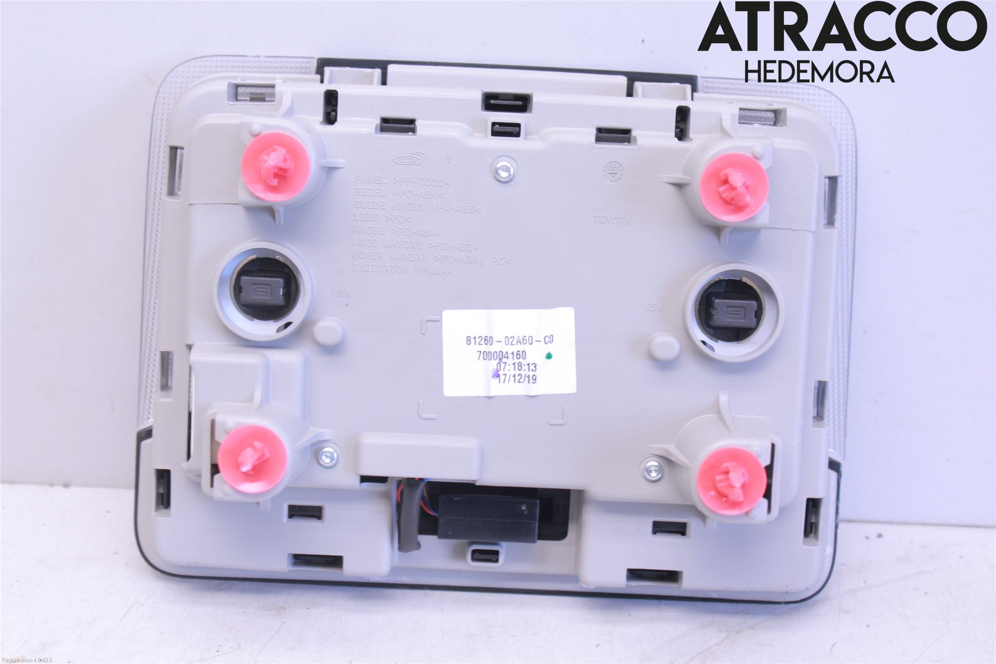 Toyota COROLLA 19- Innerbelysning