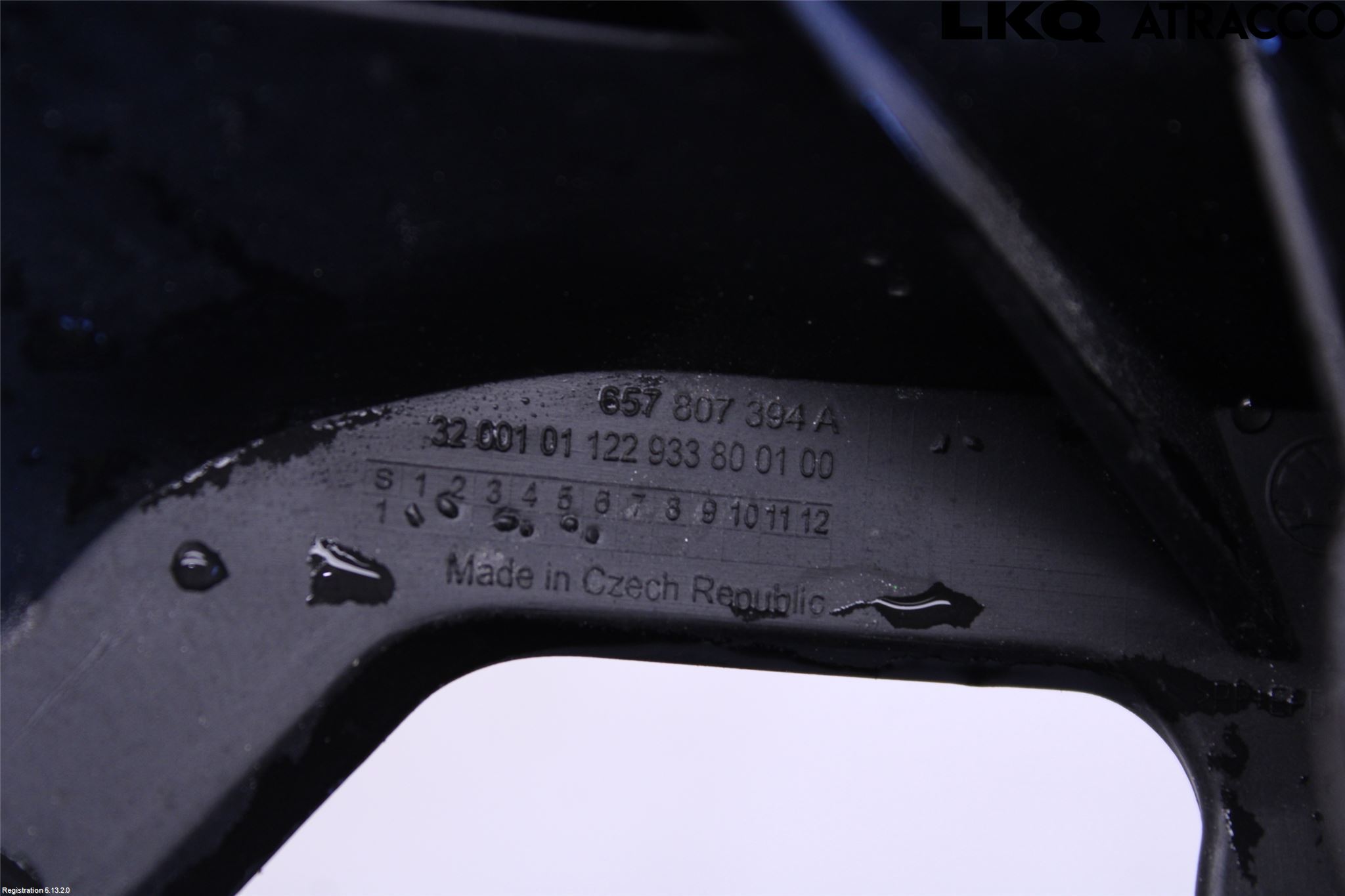 Skoda SCALA 19- Stötfångarfäste Bak Hö