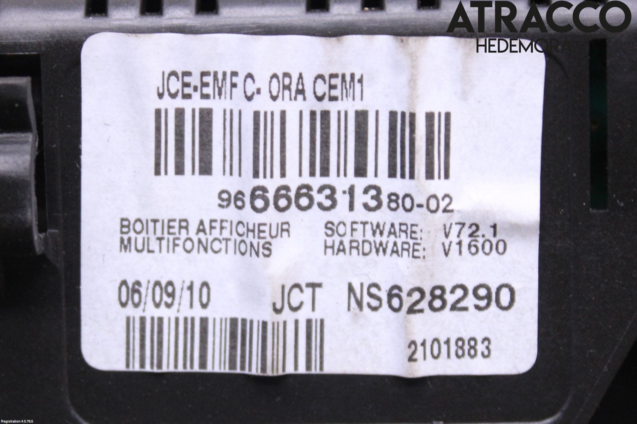 Citroen C5 08-17 Färddator
