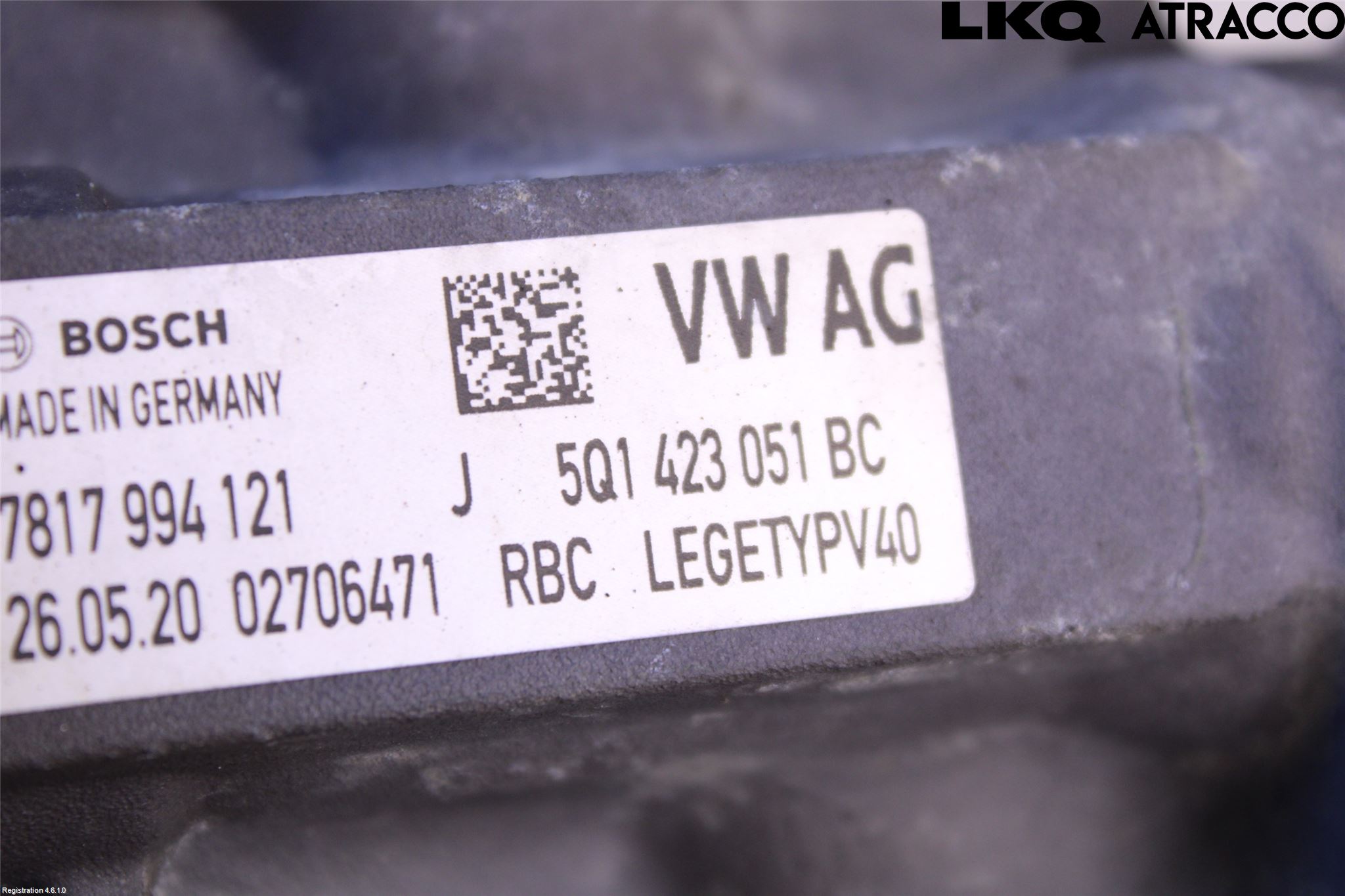 Volkswagen VW GOLF / E-GOLF VII 13-20 Styrväxel-Snäcka Elektrisk