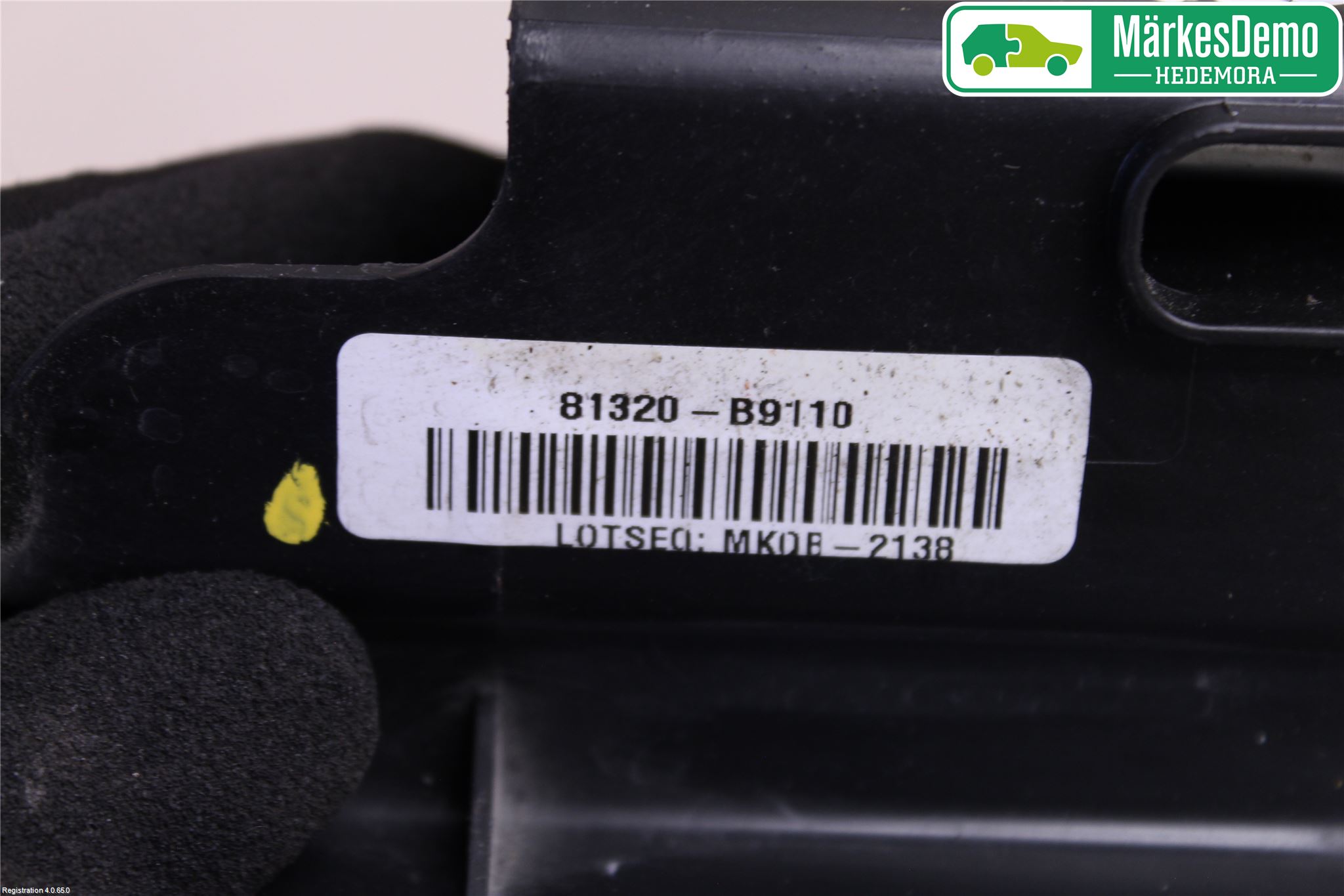 Hyundai i10 BA 17-20 Låskista-Dörrlås