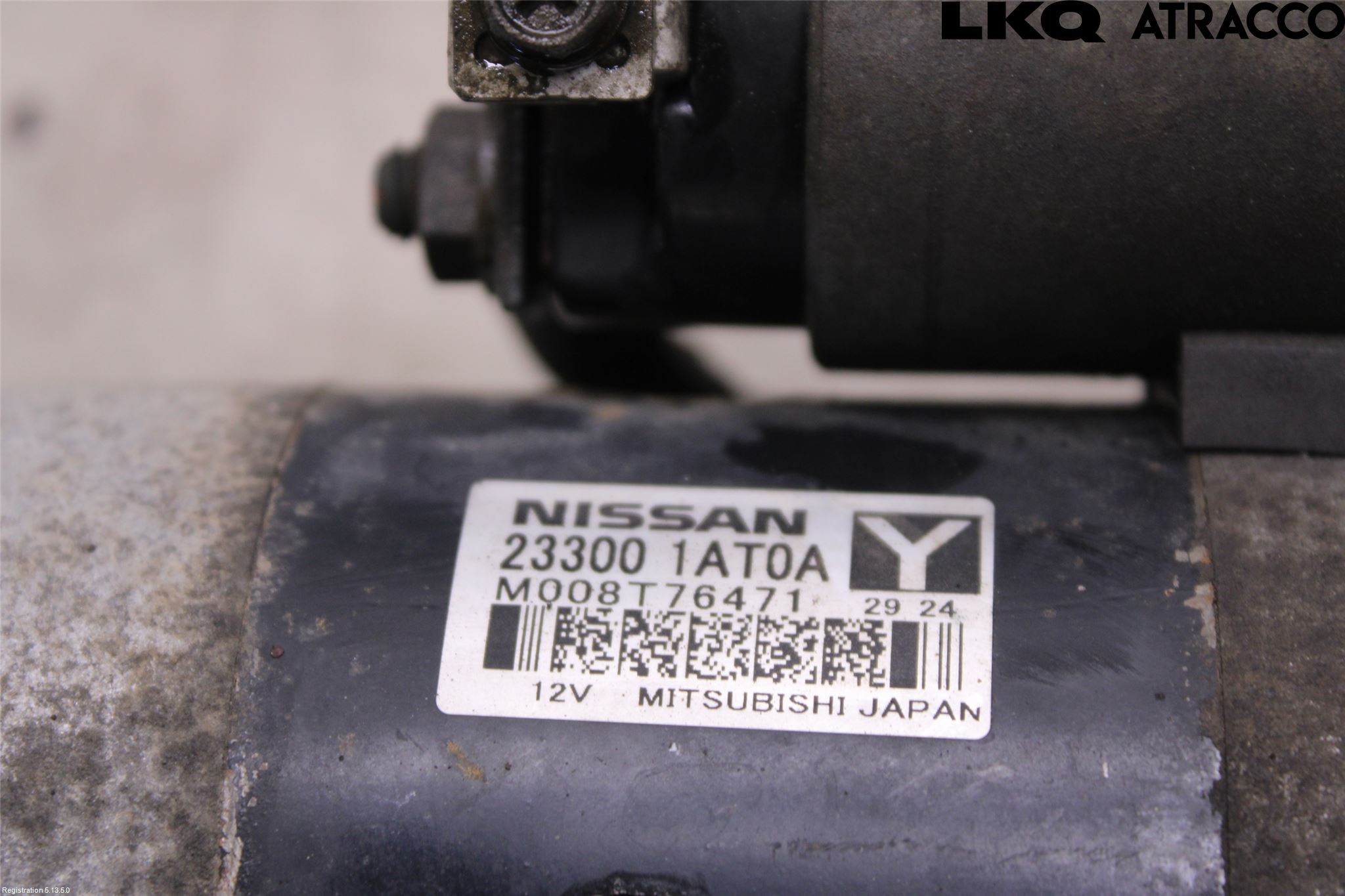 Nissan MURANO 09-15 Startmotor Diesel
