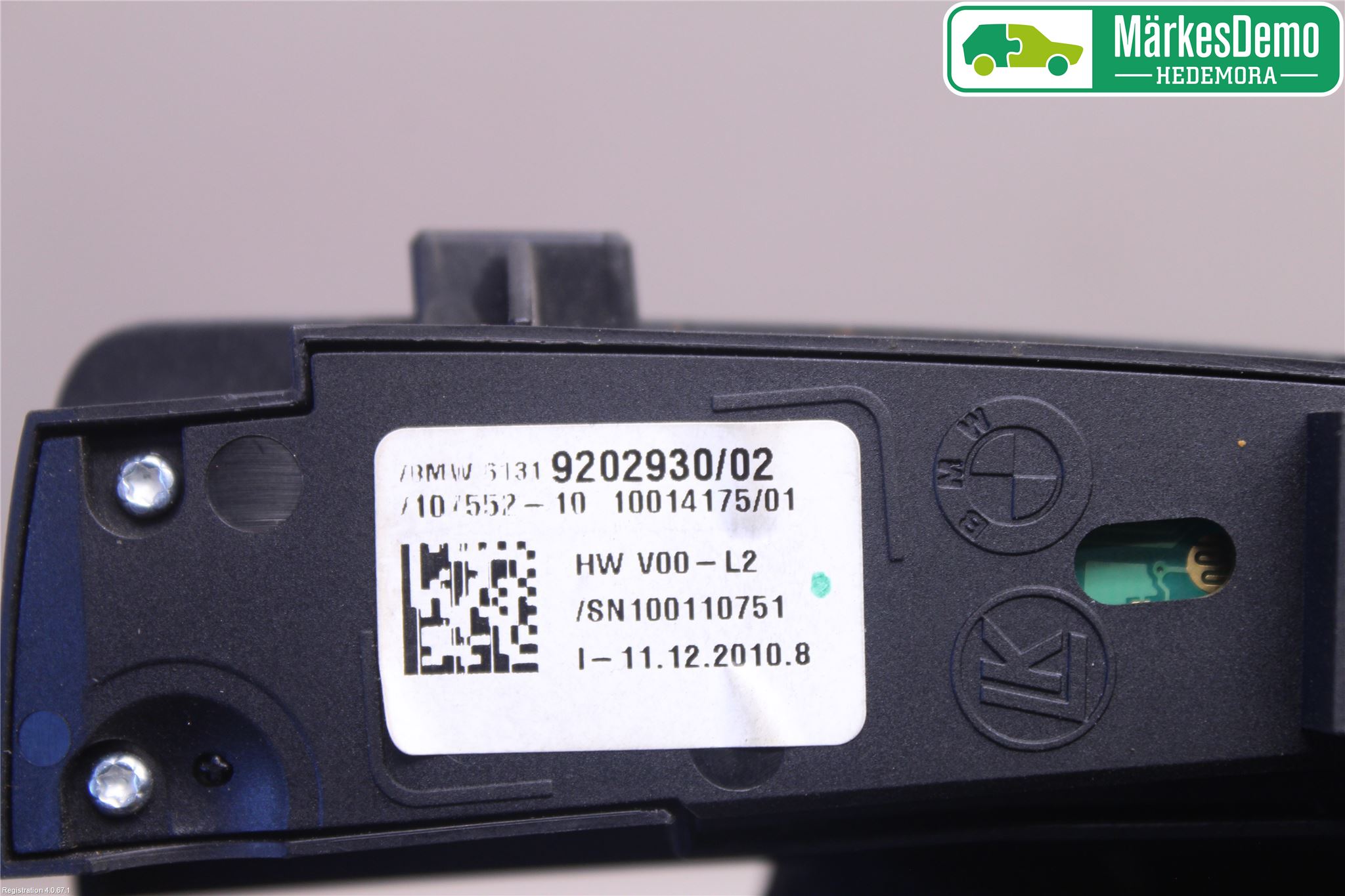 BMW X3 F25 10-17 Strömställare Multifunktion