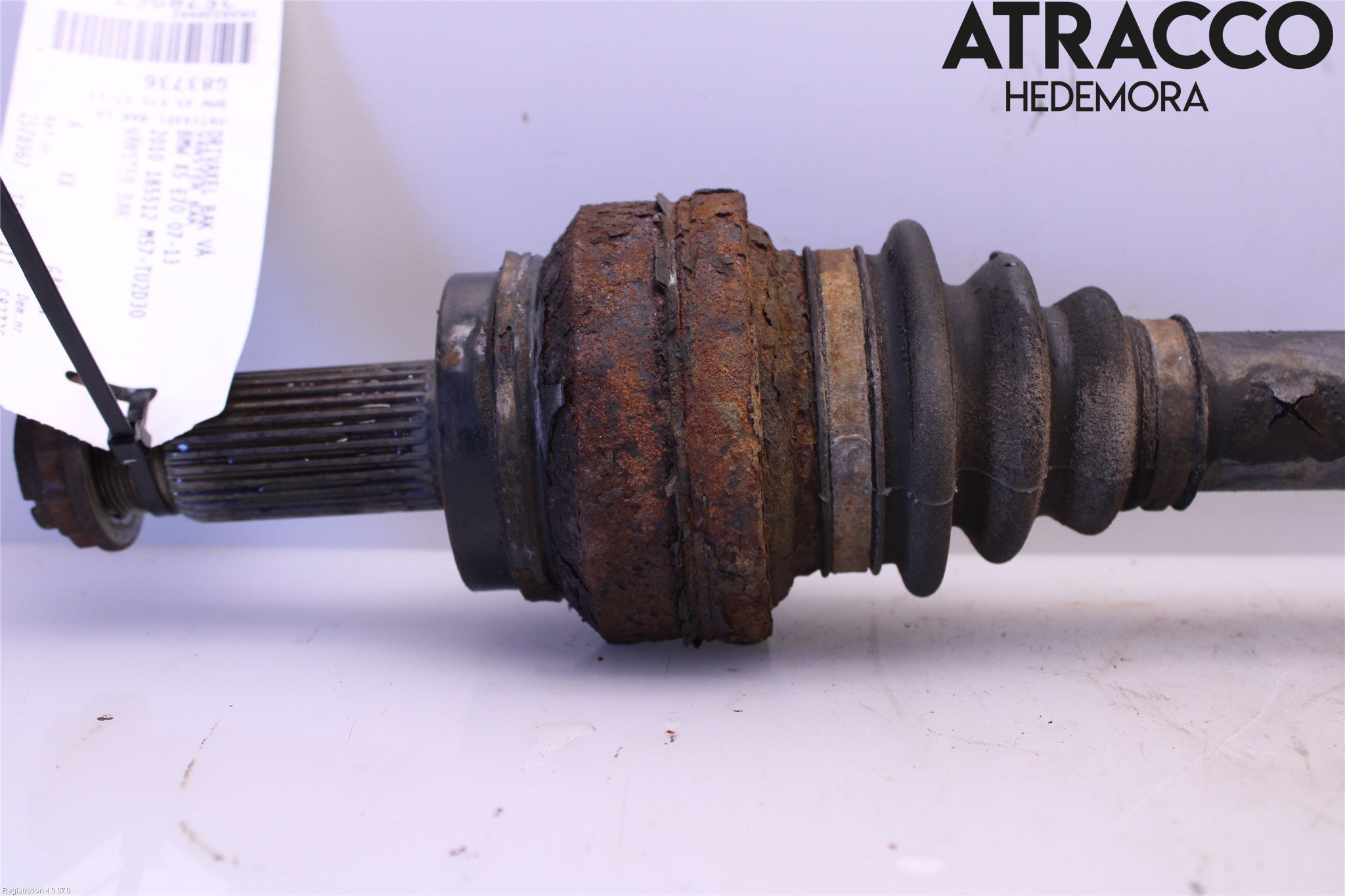 BMW X5 E70 07-13 Drivaxel Bak Vänster