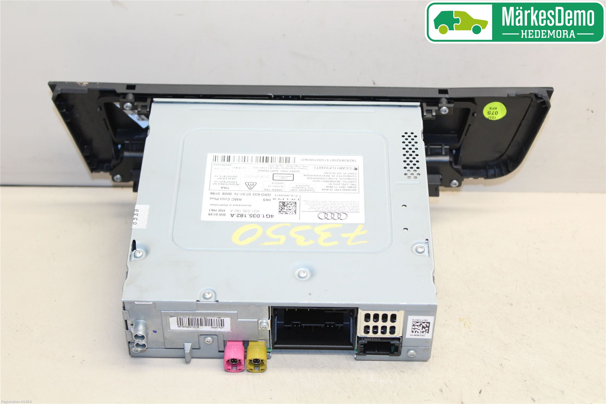Audi A6 ALLROAD 12-18 Cd Radio - Multimediapanel