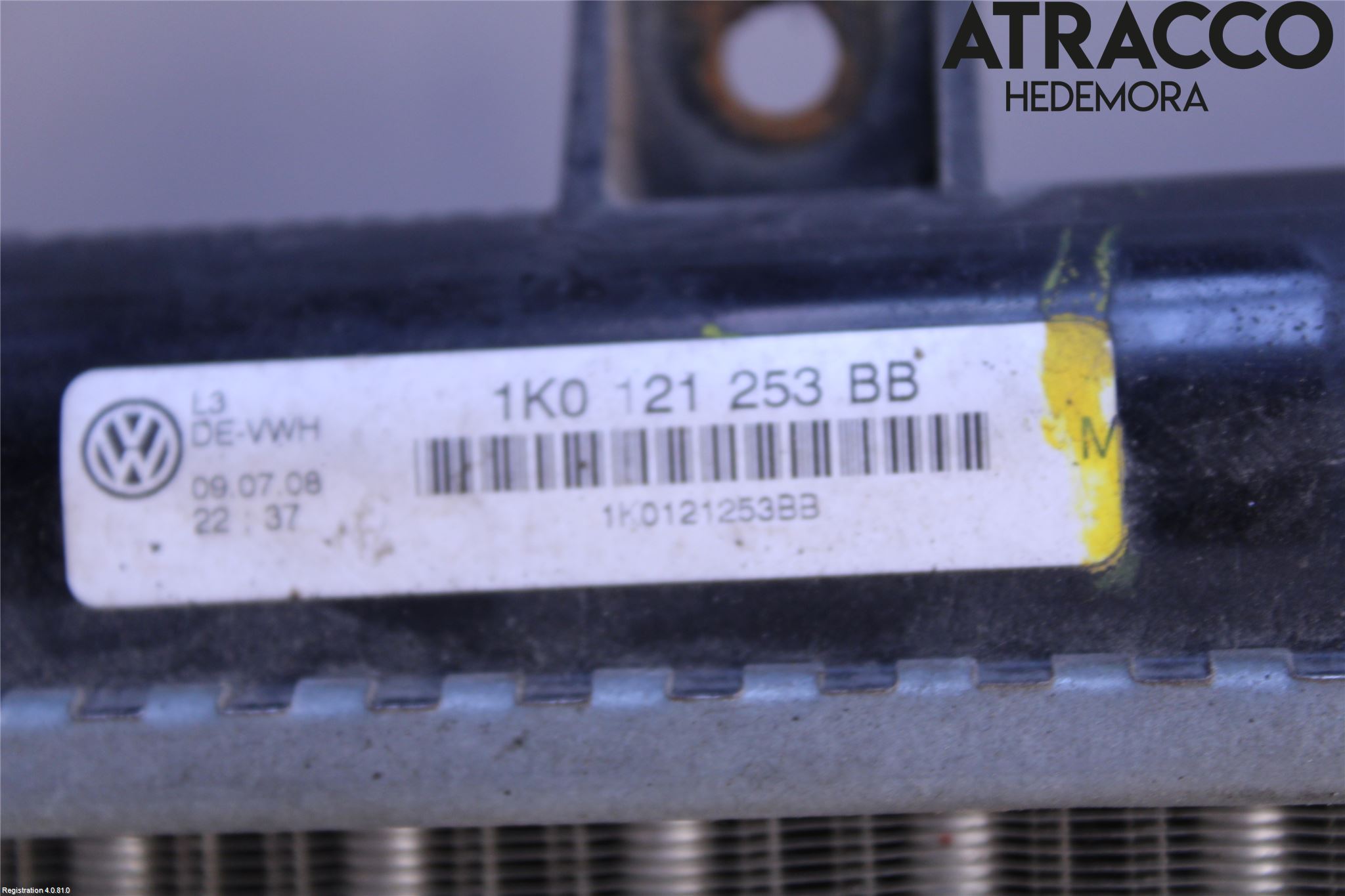 Audi A3/S3 05-13 Kylare Aut