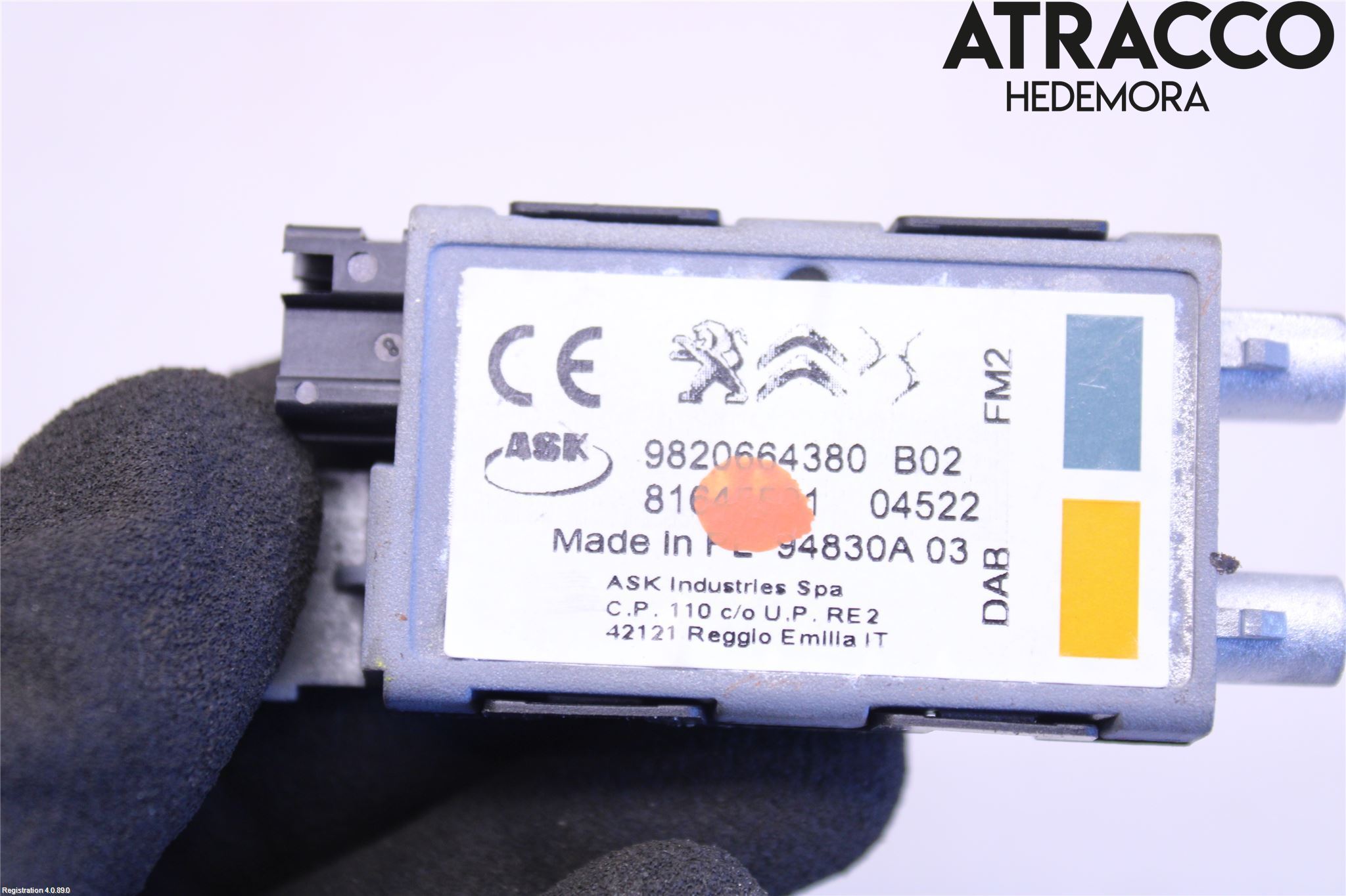 Peugeot 2008/E-2008 20- Antennförstärkare